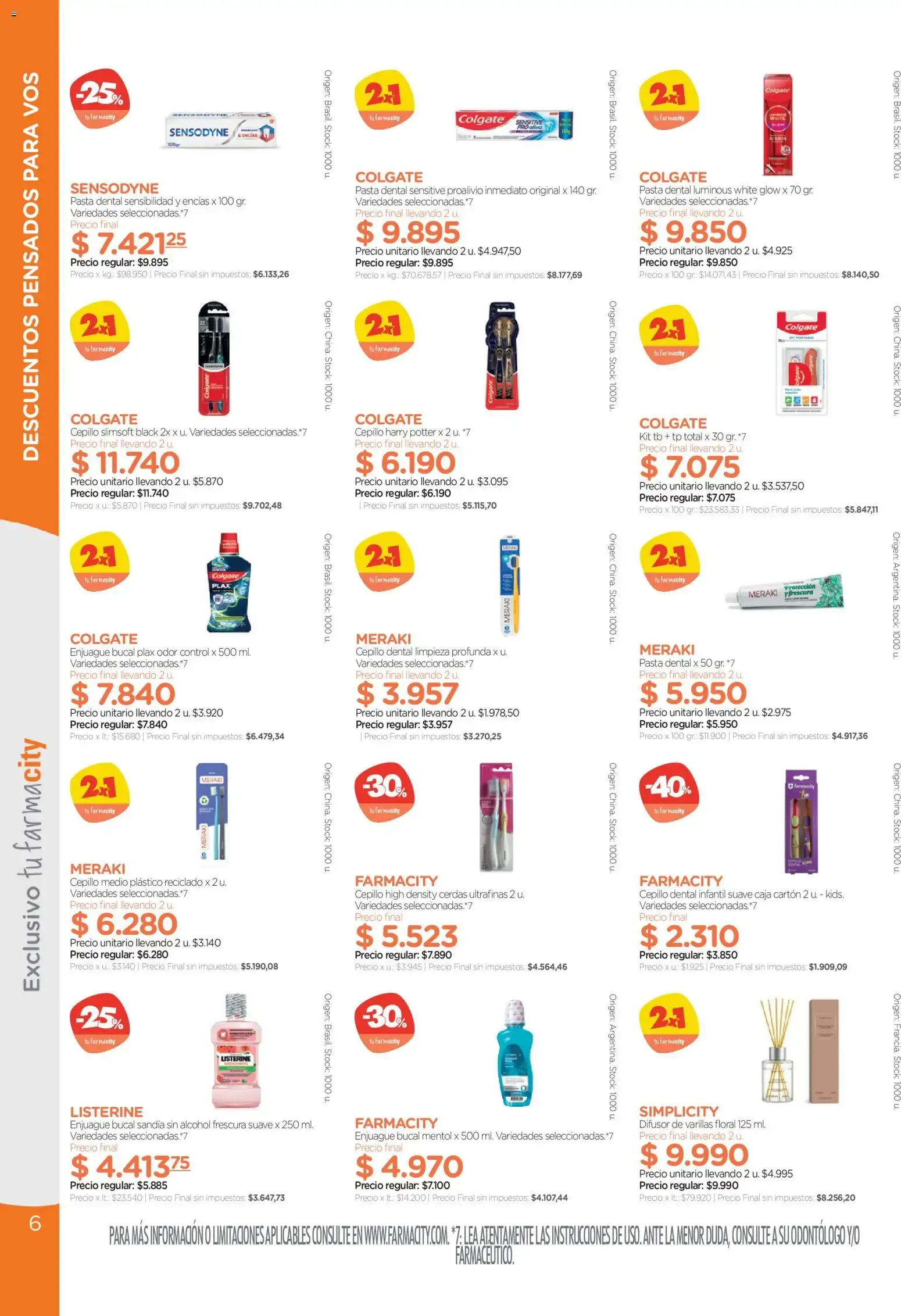 Ofertas de SEMANA tu farmacity 22 de octubre al 30 de octubre 2026 - Página 6 del catálogo