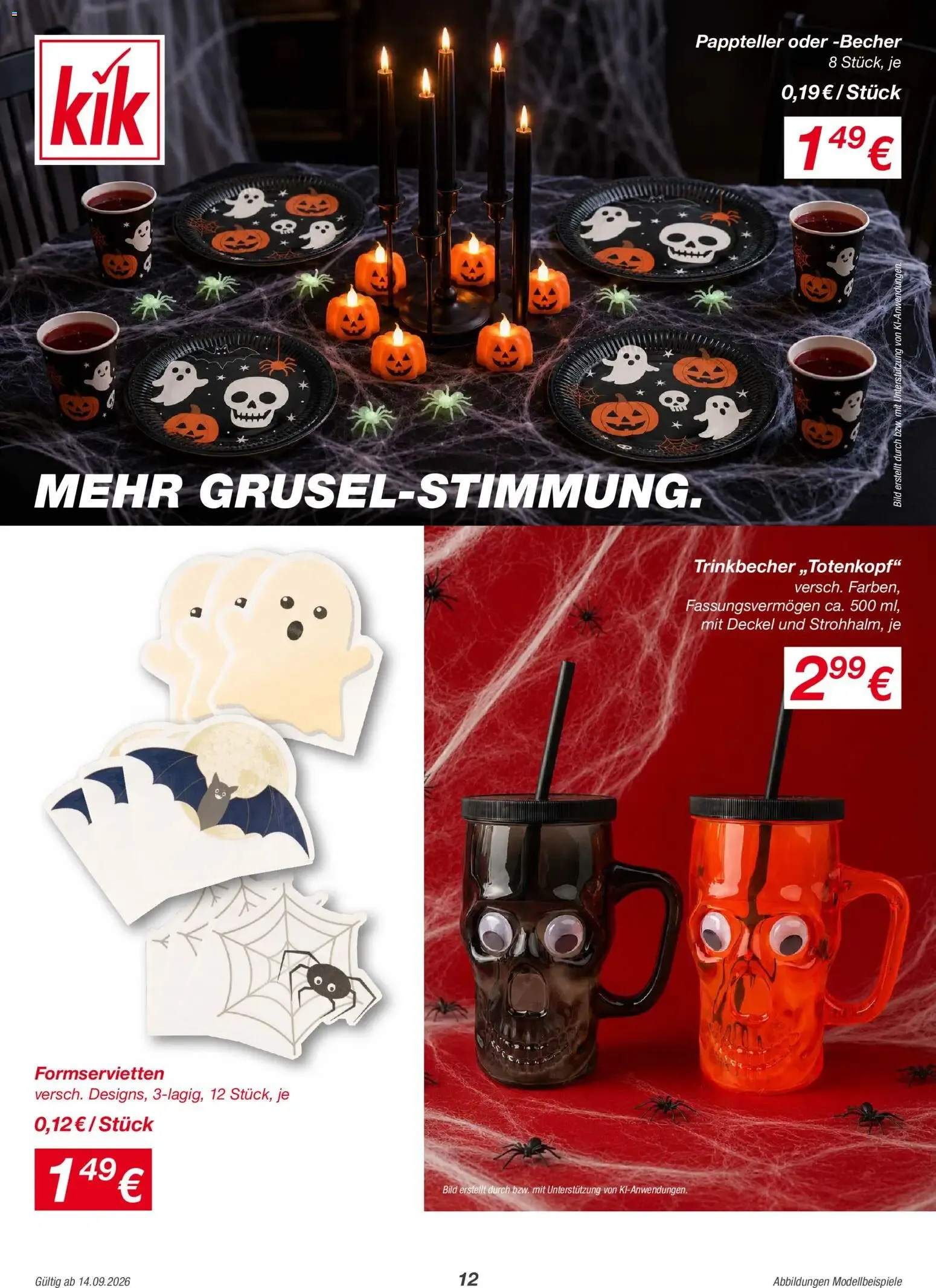 MEHR FÜR DEN HERBST UND DIE BESONDEREN MOMENTE. von 14. September bis 5. Oktober 2026 - Prospekt seite 11
