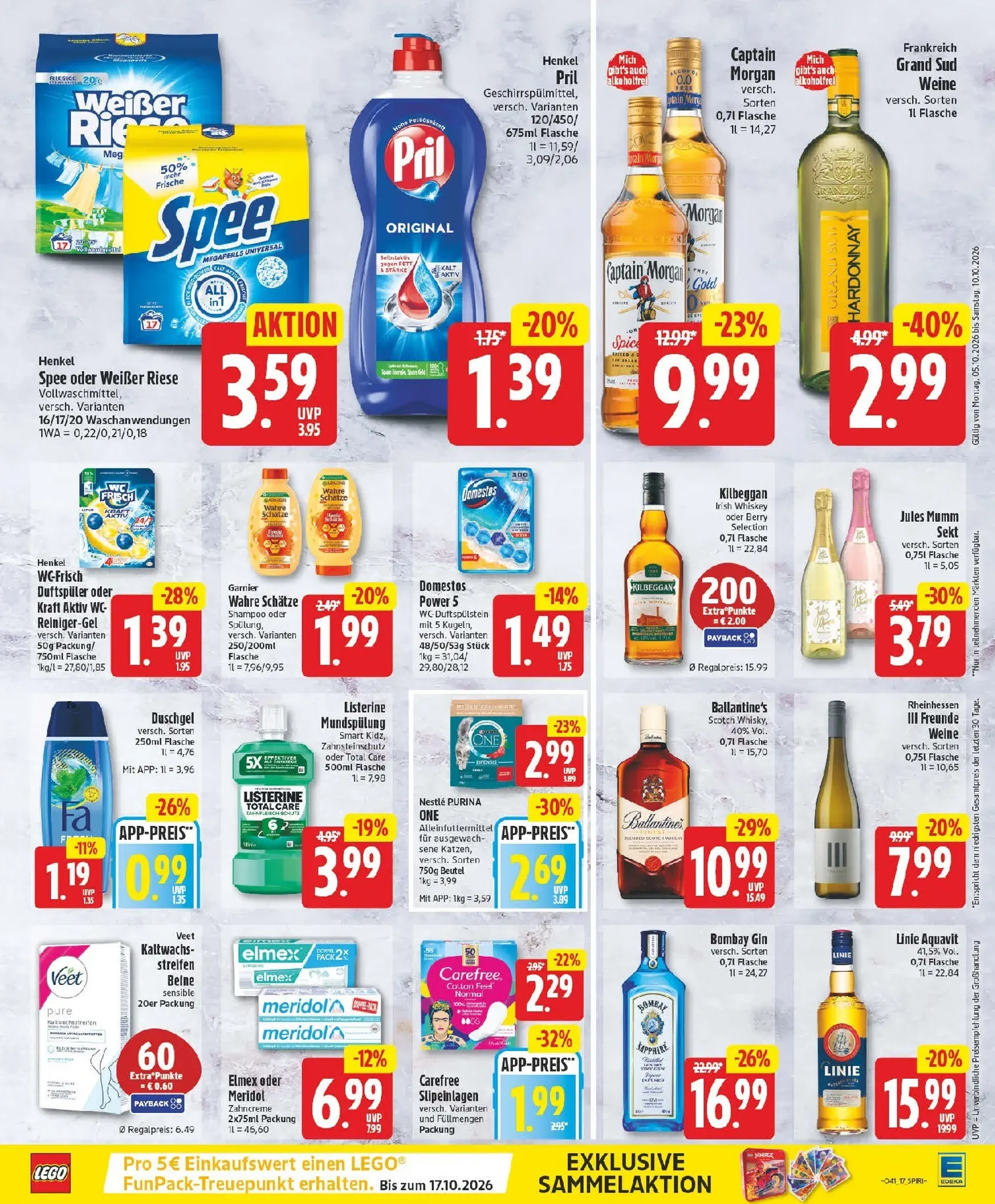 Edeka Prospekt nächste Woche – von Montag 05.10.2026 bis Samstag 10.10.2026 von 5. Oktober bis 10. Oktober 2026 - Prospekt seite 17