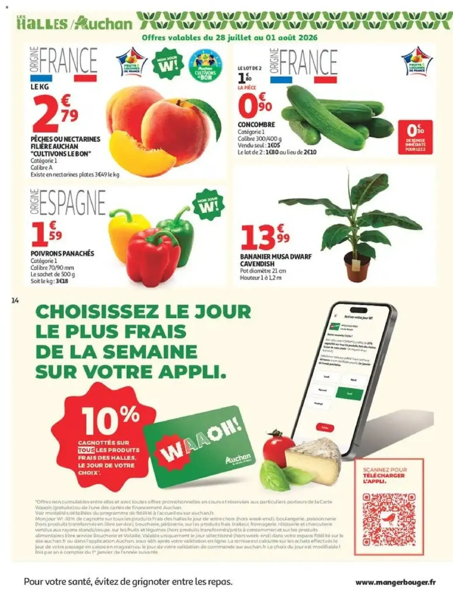 Auchan - Offres du moment du 28 juillet au 8 août 2026 - Catalogue page 14