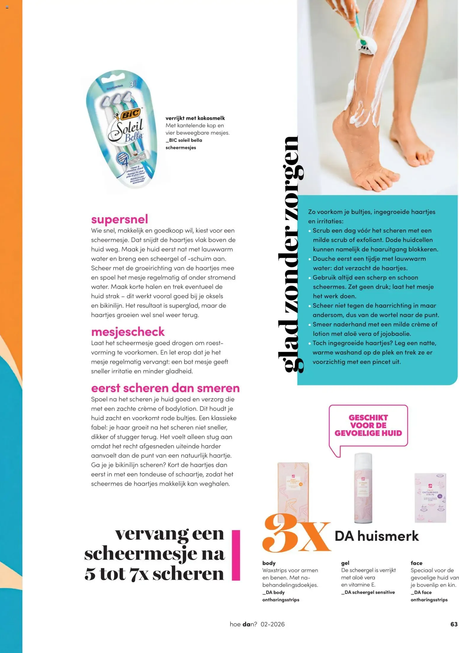 hoe dan? da - Vakantie van 13 juni tot 31 augustus 2026 - Folder pagina 3