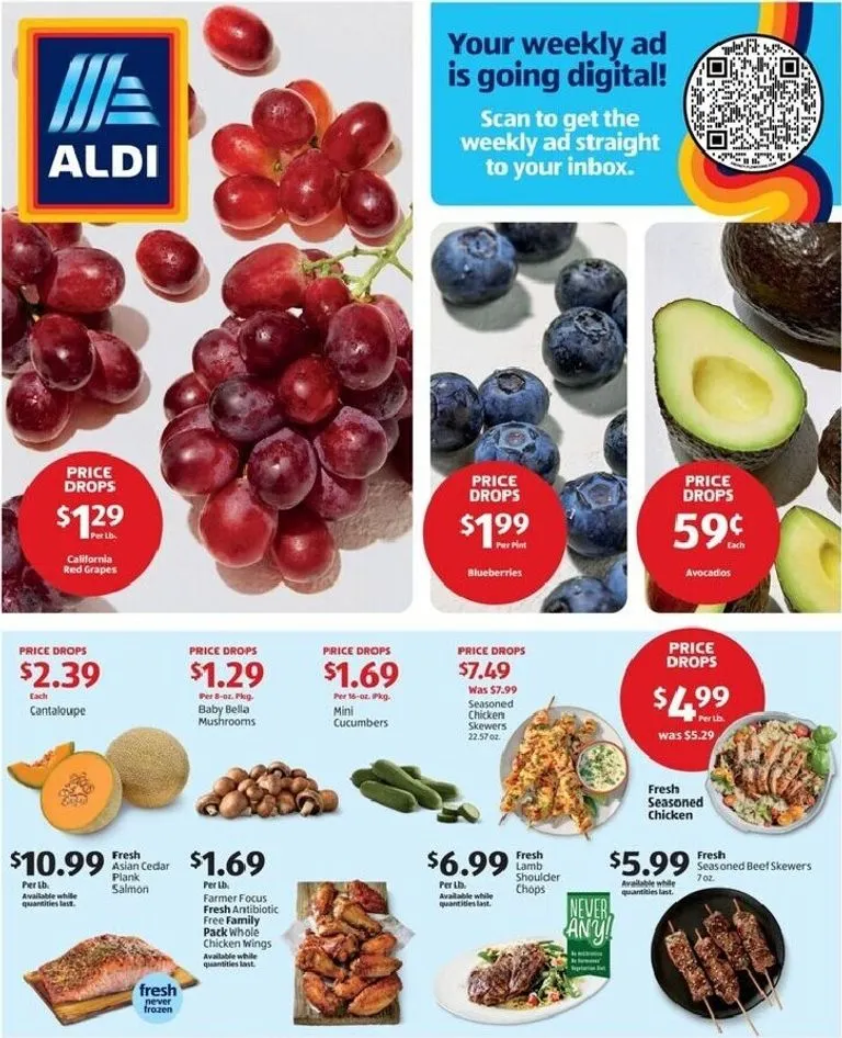 Current ALDI leaflet valid from Wednesday 08/05/2026 to Tuesday 08/11/2026