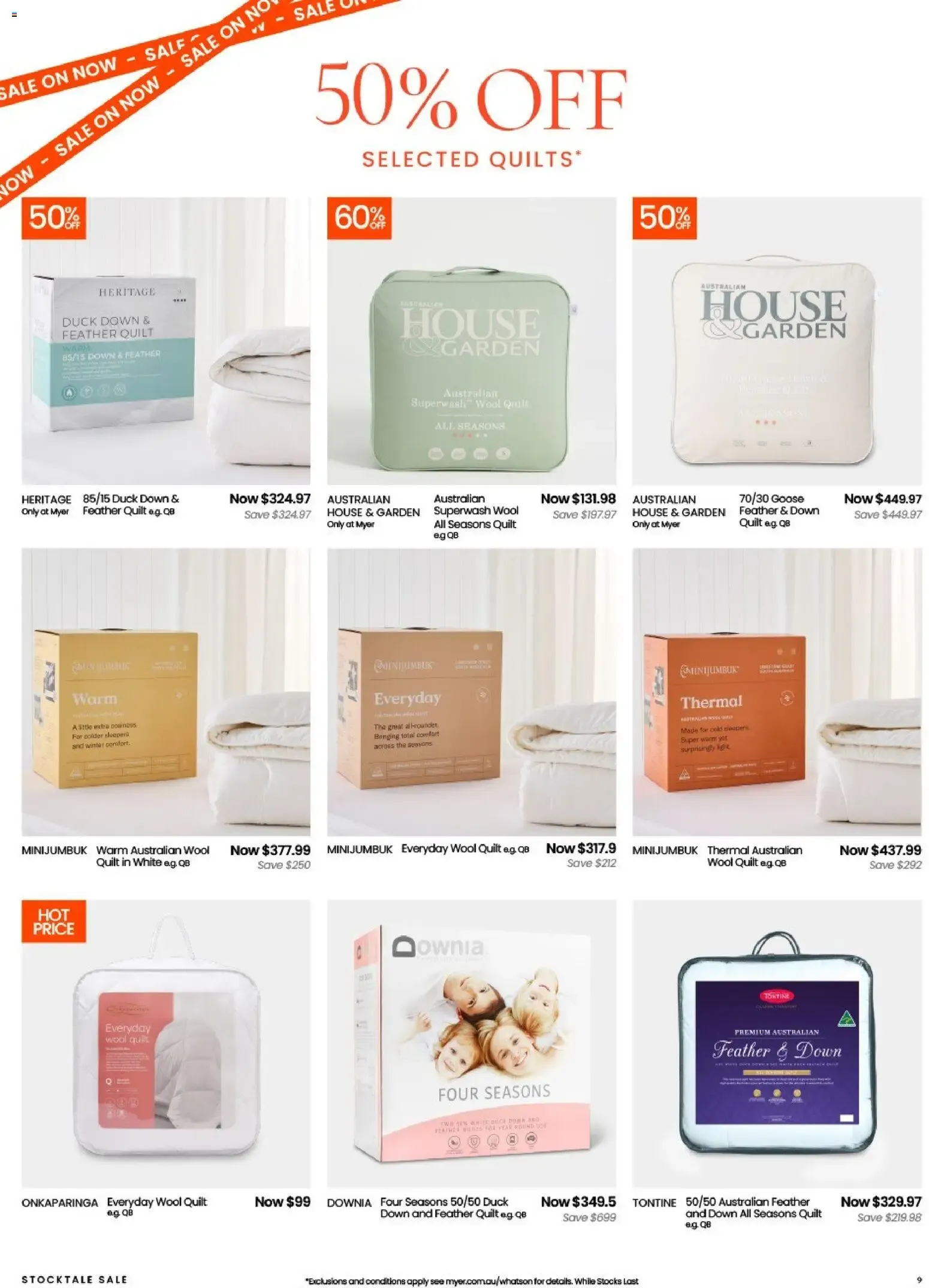 Myer Stocktake Sale - 25/05/2026 > weekly / monthly specials - Catalogue valid from 25 May to 5 July 2026 - page 9