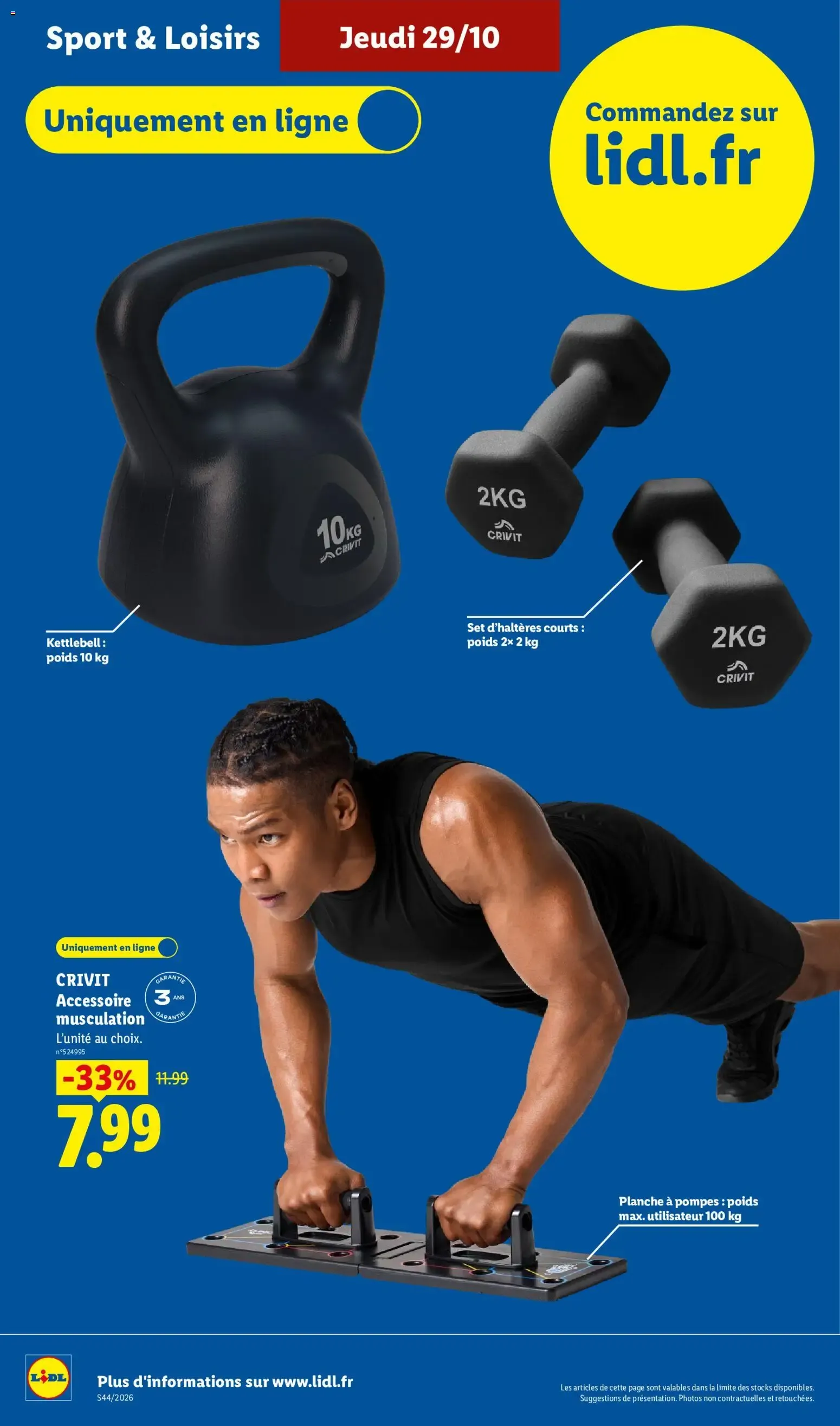 LIDL: Faites briller les fêtes à prix minis ! du 29 octobre au 4 novembre 2026 - Catalogue page 34