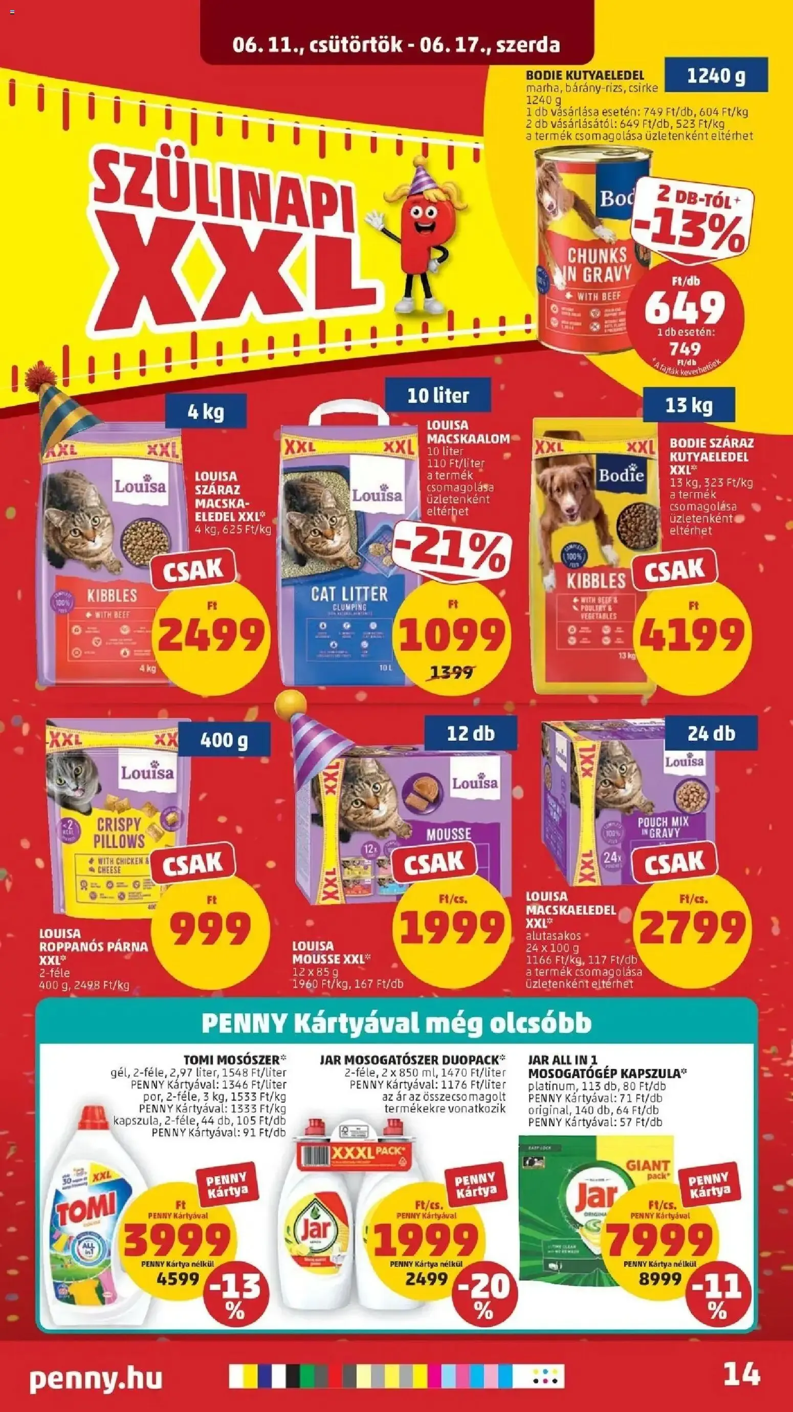 Katalógus Penny aktuális akciós újság: 2026.06.11.-tól lapozható június 11.-tól június 17.-ig 2026. - Oldal 14