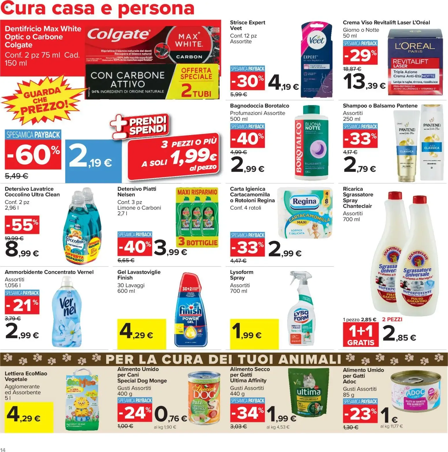 Carrefour Market - SCONTI hasta el 50% da 13 ottobre a 22 ottobre di 2026 - Pagina del volantino 14