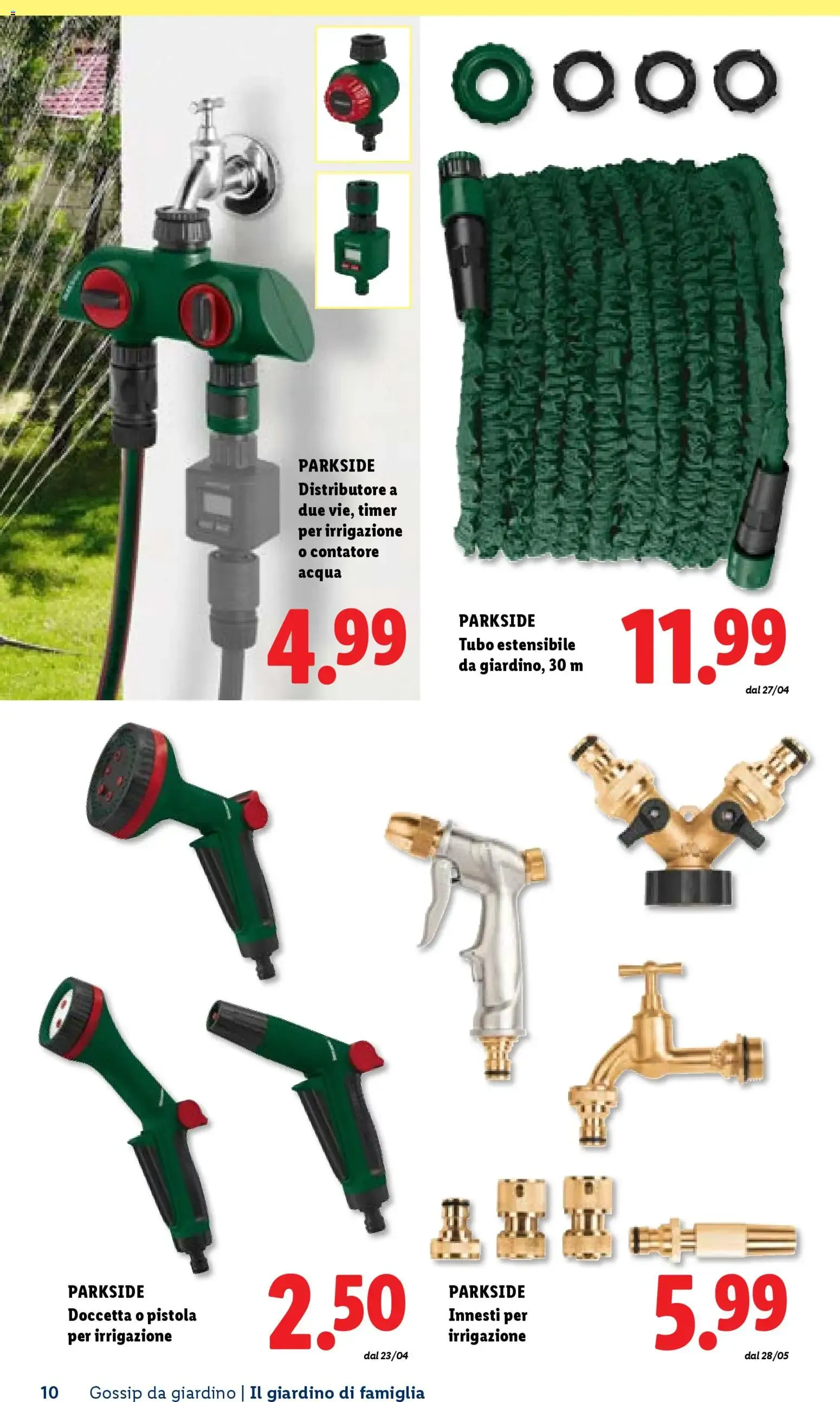 Vivi il tuo giardino - Rivista per il giardinaggio Primavera 2026 da 23 aprile a 1 luglio di 2026 - Pagina del volantino 10