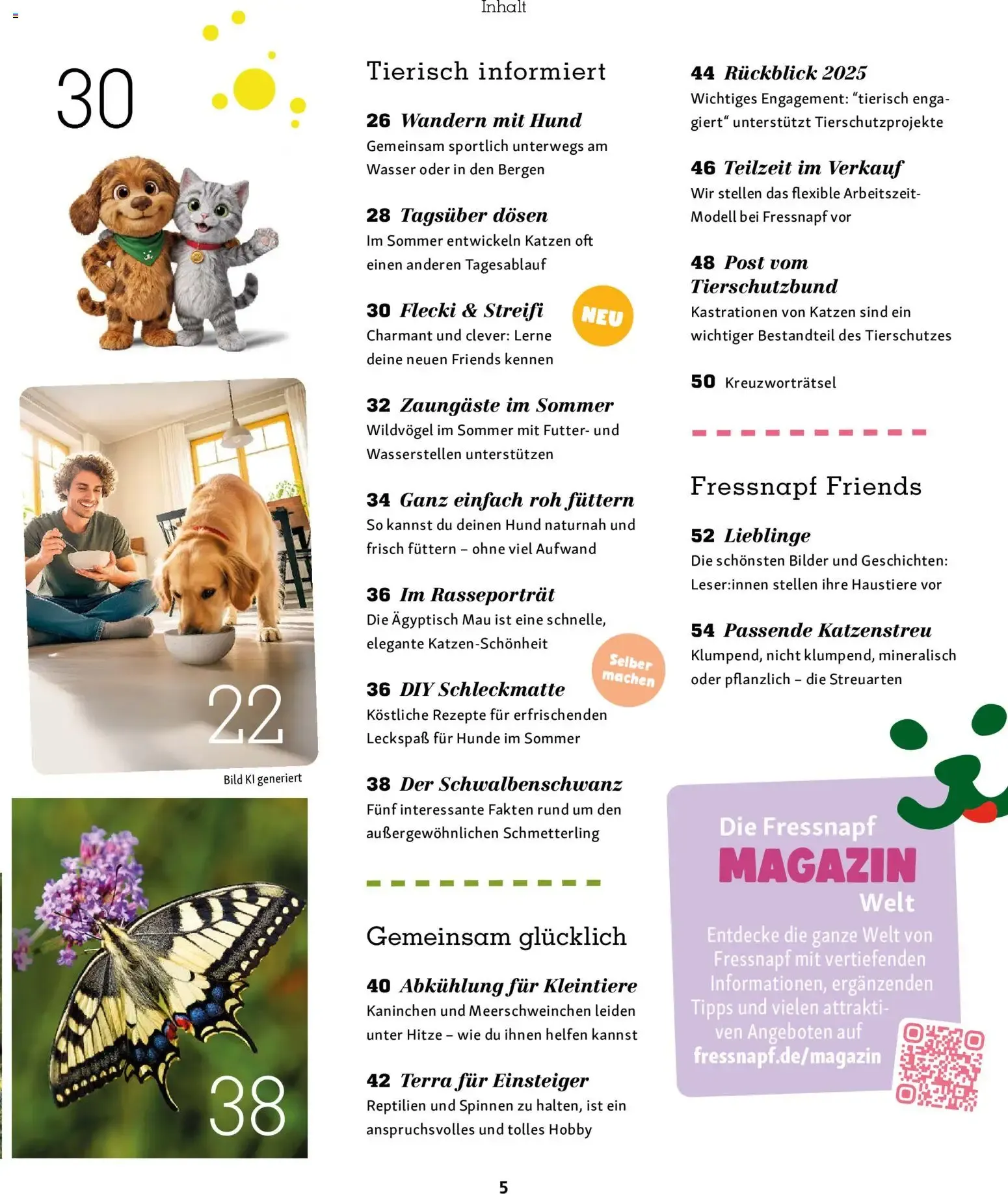FRESSNAPF Friends - Europas größtes Haustier-Magazin von 1. Juli bis 31. August 2026 - Prospekt seite 5