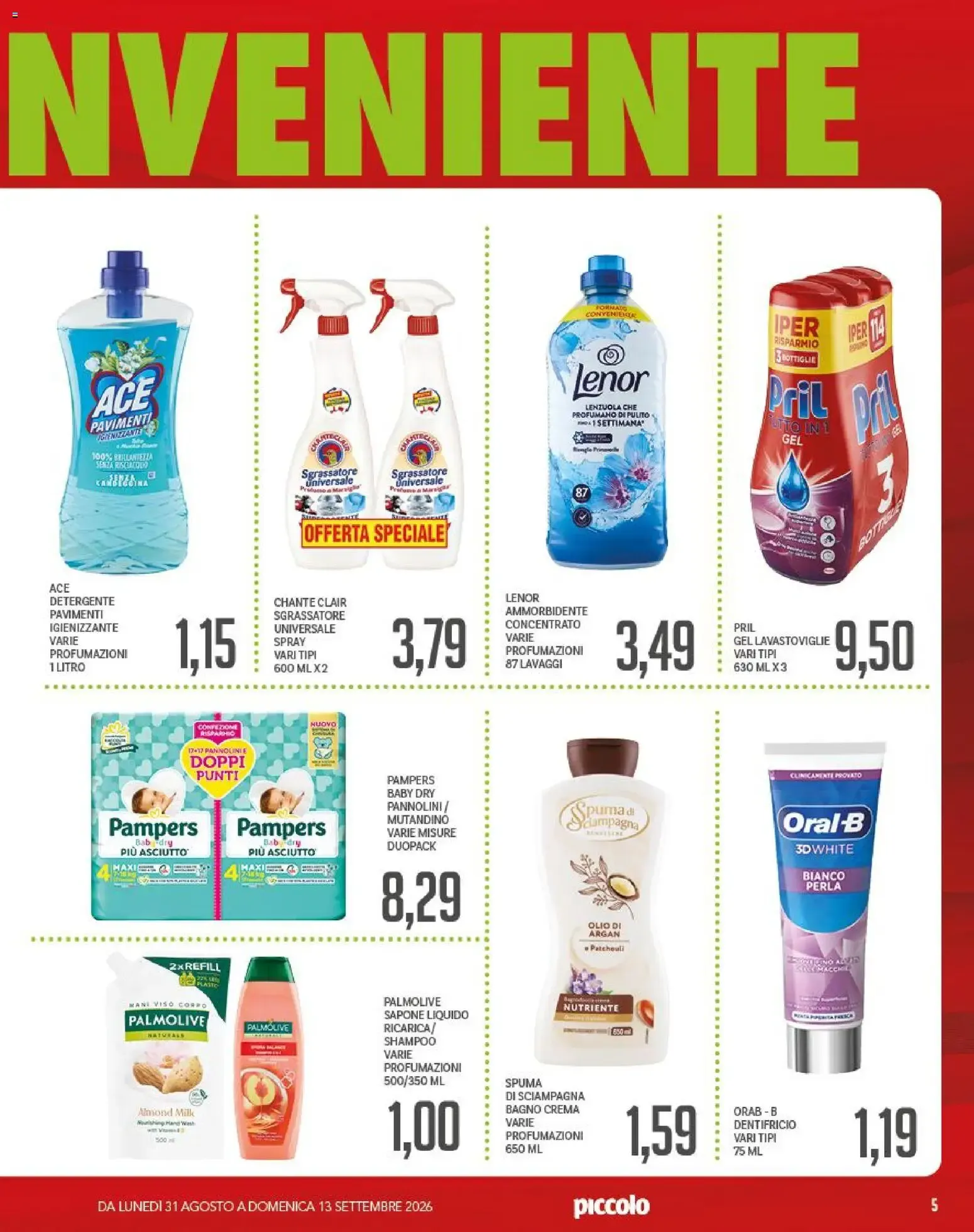 Rientro Conveniente da 31 agosto a 13 settembre di 2026 - Pagina del volantino 5