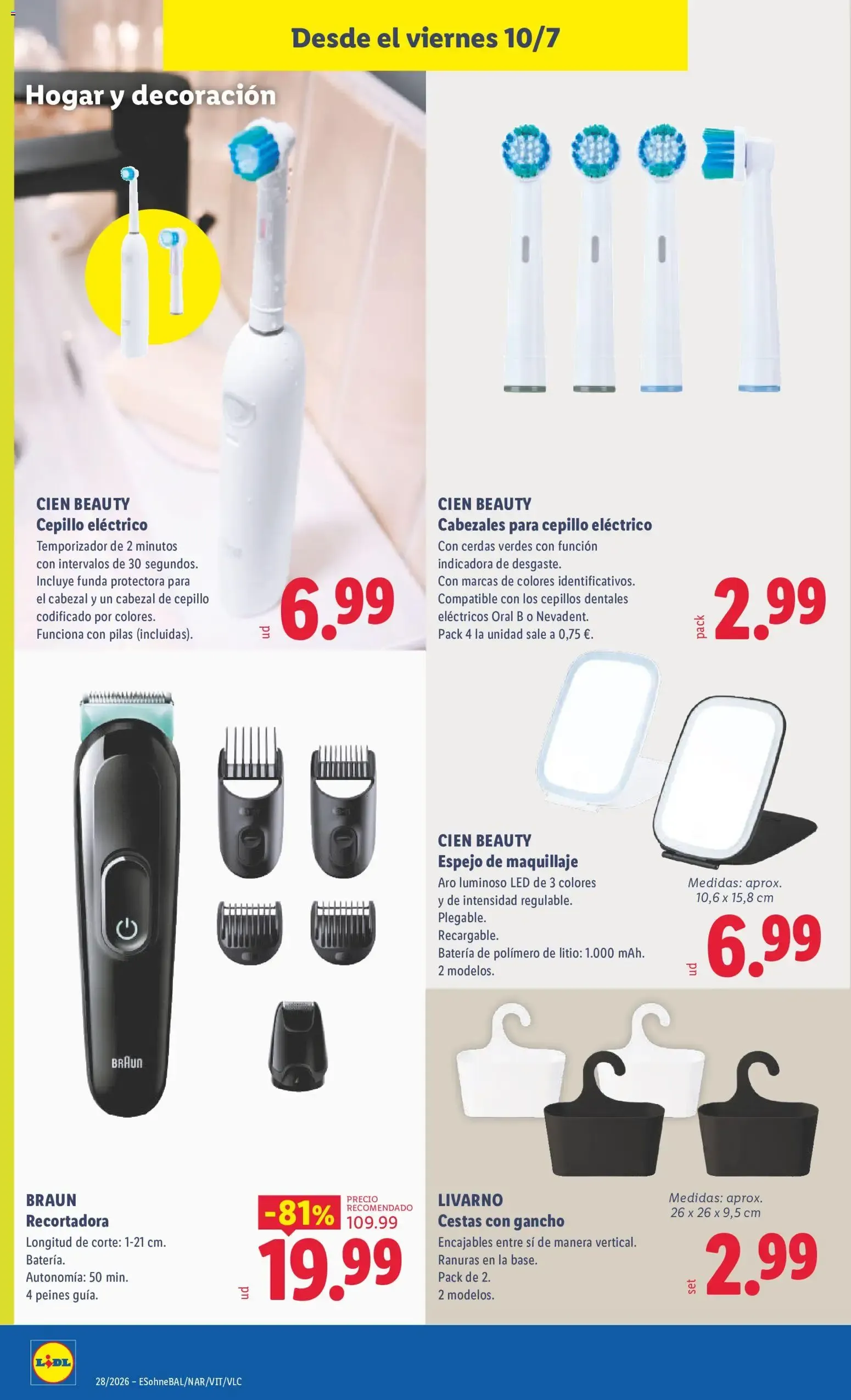 Catálogo de Lidl folleto de bazar del 06/07/2026 | Ofertas 6 de julio al 12 de julio 2026 - Página 28