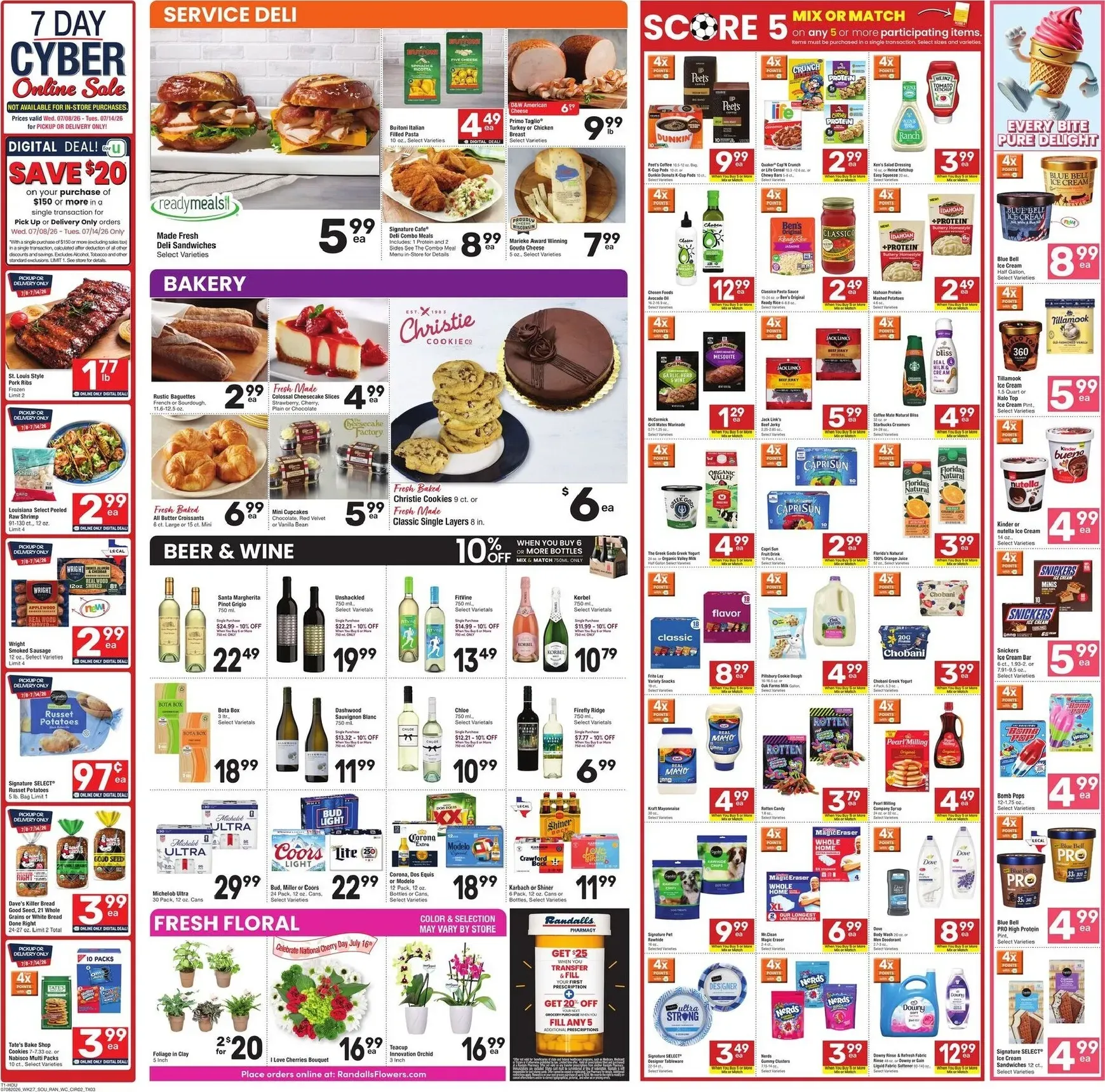 Weekly ad Current Randalls leaflet valid from Wednesday 07/08/2026 to Tuesday 07/14/2026 from July 8 to July 14 2026 - Page 4