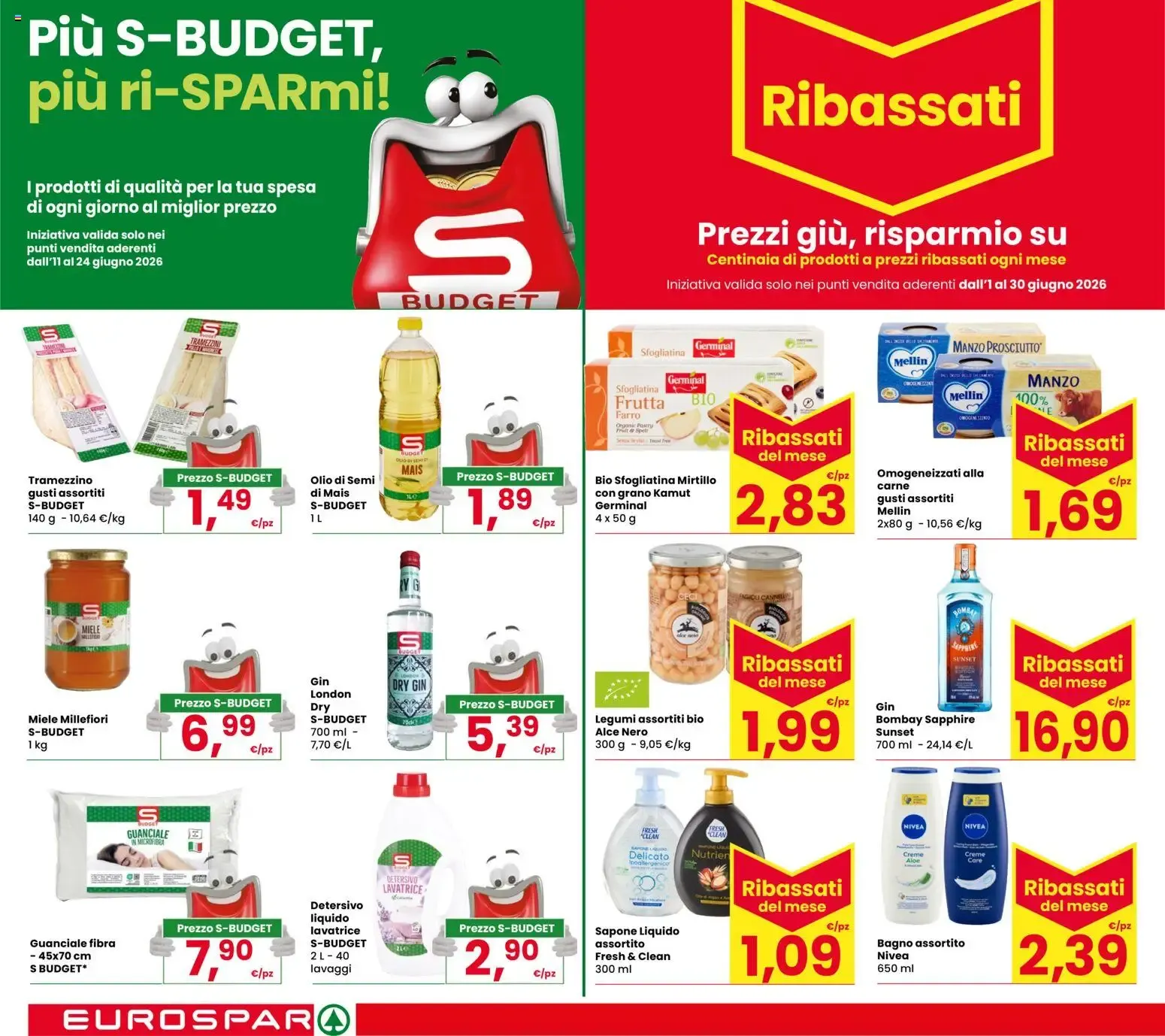 Eurospar Fresche Offerte da 11 giugno a 24 giugno di 2026 - Pagina del volantino 12