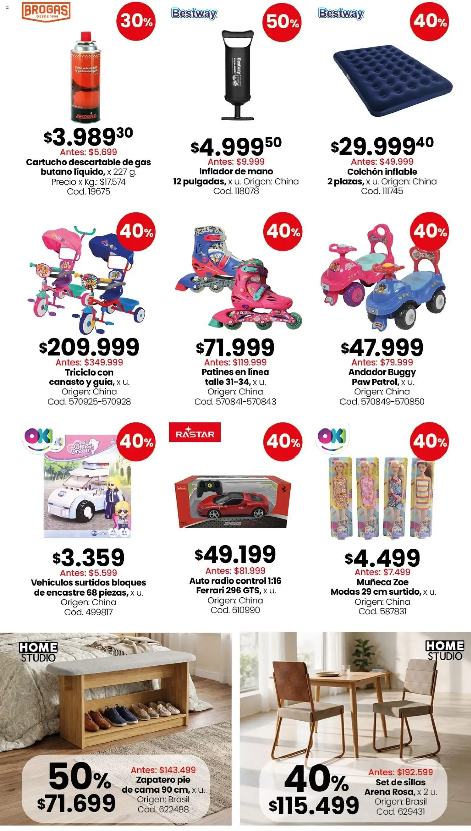 Ofertas de Coto - Bazar, deco, aire libre y mascotas || del 10/08/2026 - 16/08/2026 || Descuentos 10 de agosto al 16 de agosto 2026 - Página 3 del catálogo