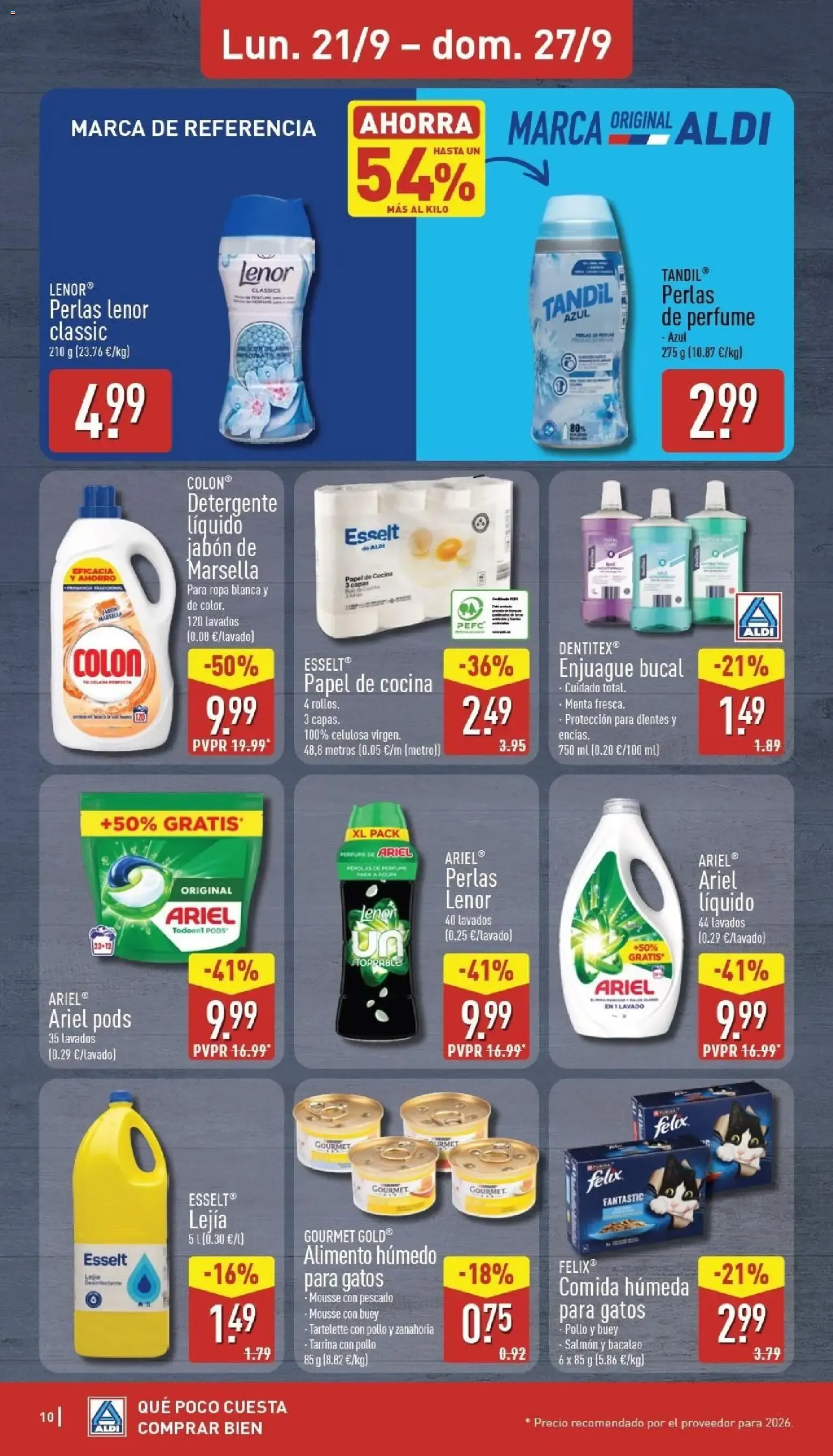Catálogo de Aldi: Ahorra más de 2.400€ al año 21 de septiembre al 27 de septiembre 2026 - Página 10