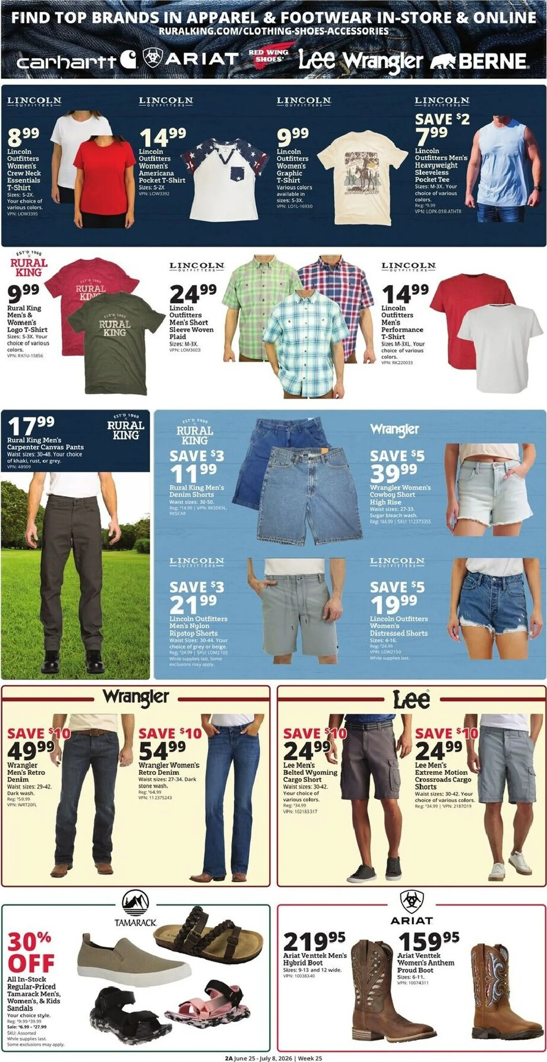 Weekly ad Current Rural King leaflet valid from Thursday 06/25/2026 to Wednesday 07/08/2026 from June 25 to July 8 2026 - Page 4