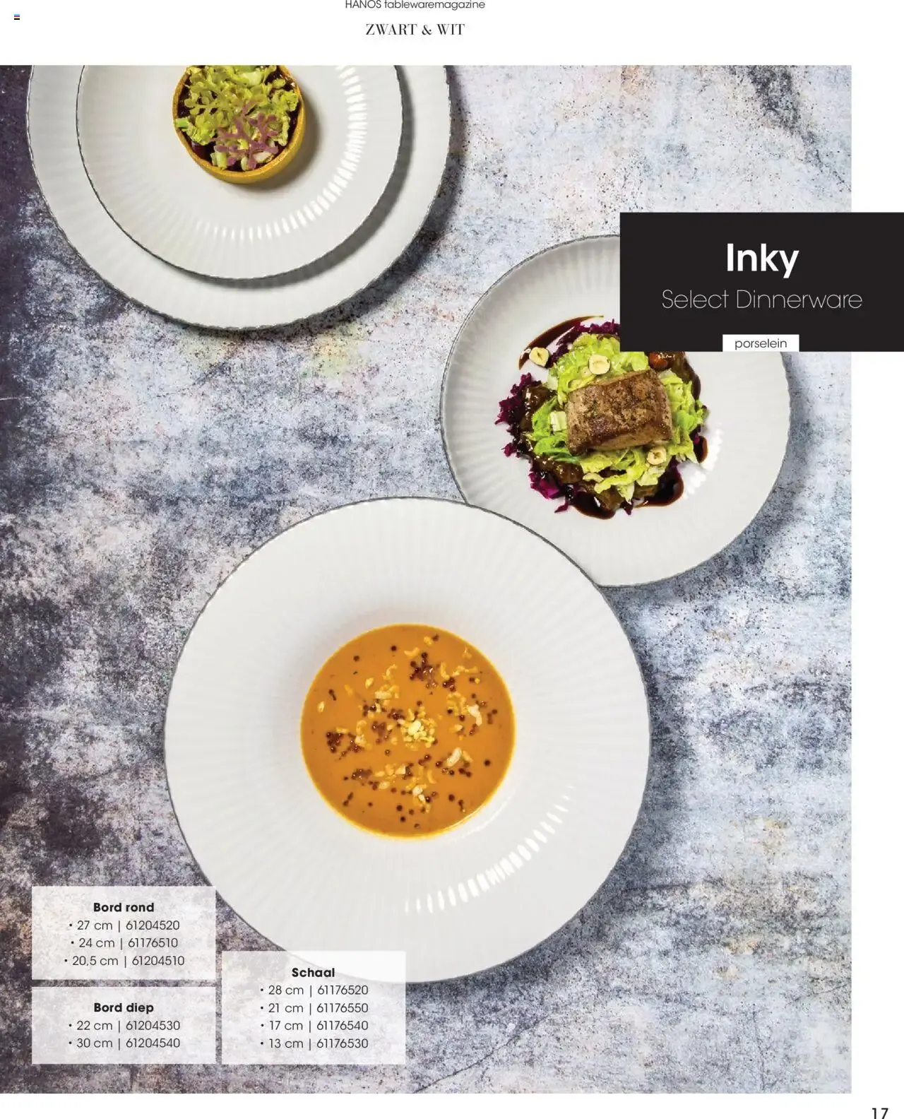 Hét TABLEWARE magazine voor de horeca van 1 september tot 31 december 2026 - Folder pagina 17
