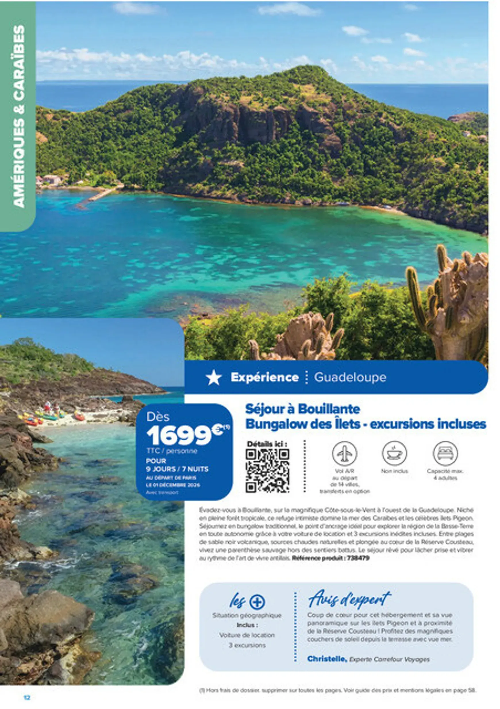 Carrefour Voyages - Créations Voyages (Automne-Hiver 2026-2027) du 1 septembre au 31 mars 2027 - Catalogue page 12