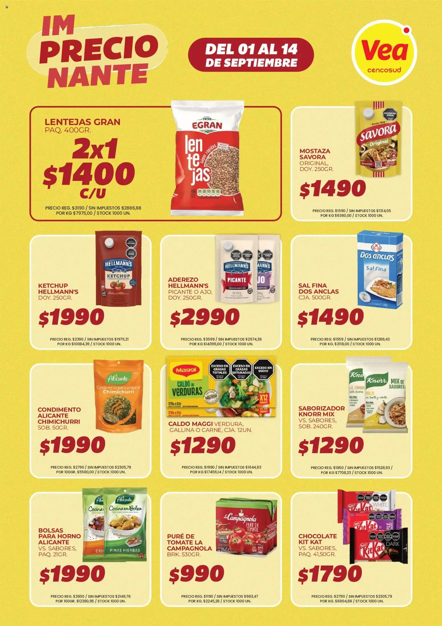 Ofertas de Vea - ¡Imprecionante! 1 de septiembre al 14 de septiembre 2026 - Página 6 del catálogo