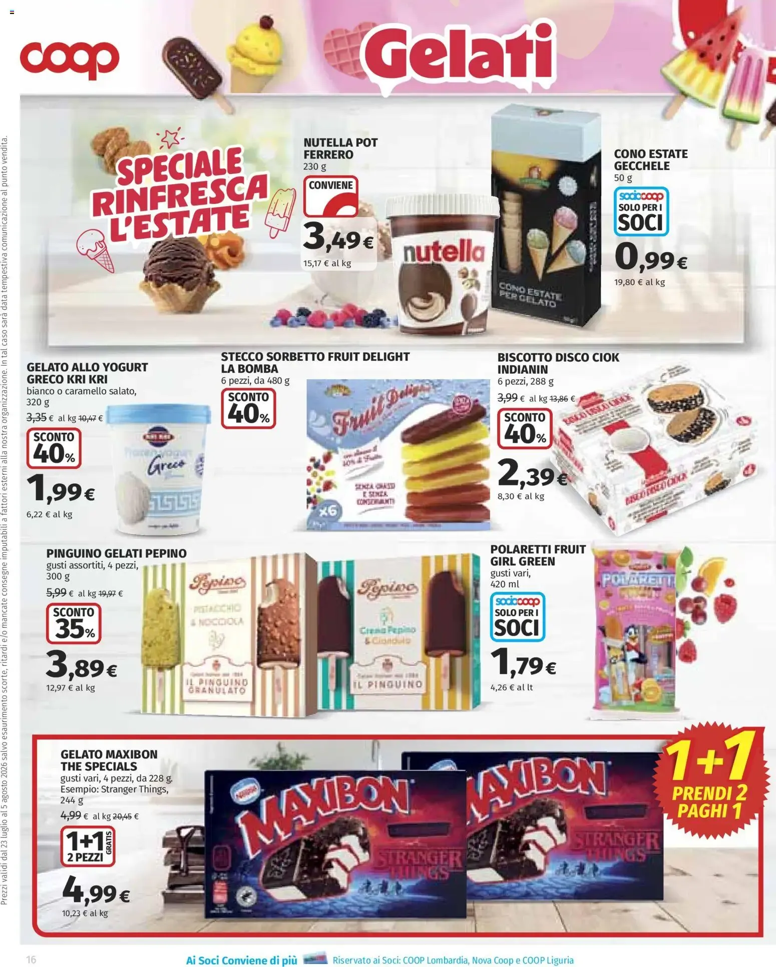 Volantino COOP Anteprima dal 23/07/2026 > NUOVO Promozioni da 23 luglio a 5 agosto di 2026 - Pagina del volantino 16