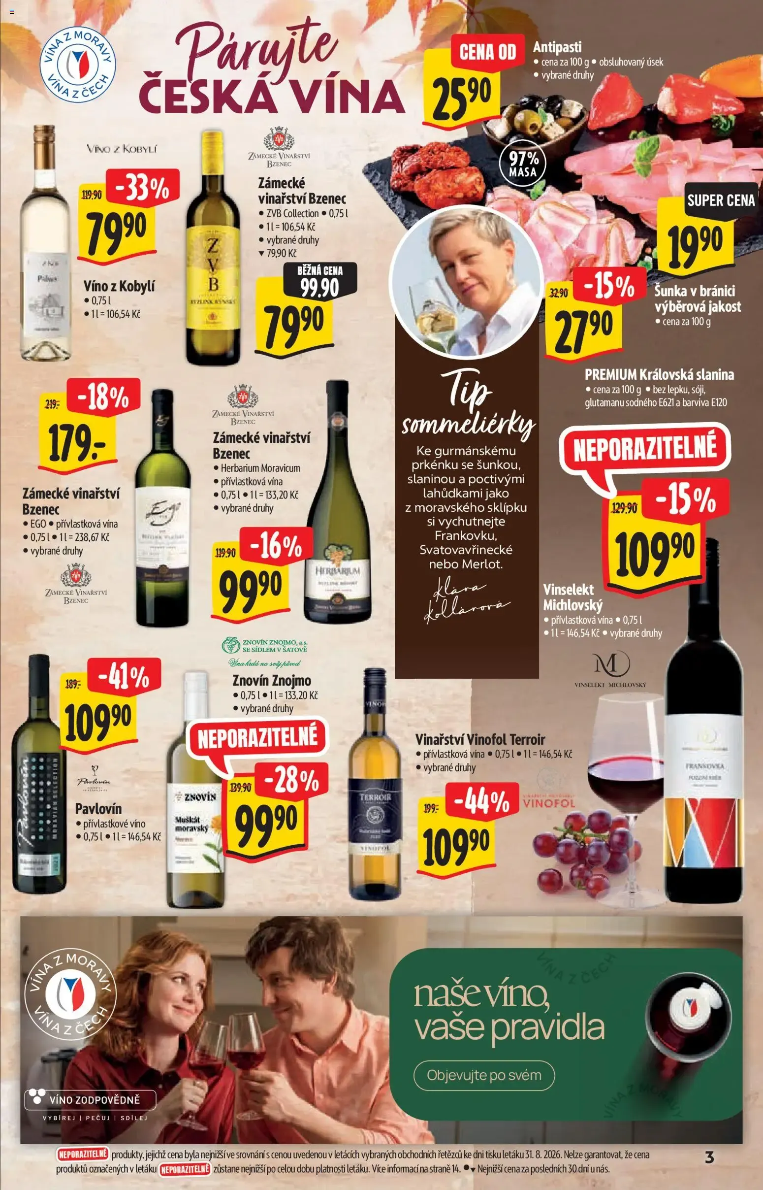 Albert katalog - Hypermarket - Víno od 09.09.2026 - Akční leták - 9. září 22. září 2026 - Page 3
