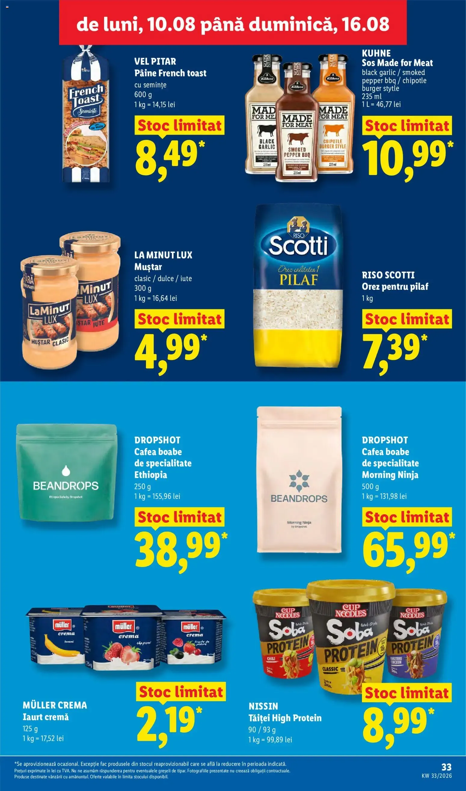 Catalog Catalog LIDL 10.08.2026 - Oferta și Revista online de la 10 august până la 16 august 2026 - Revista Pagina 33