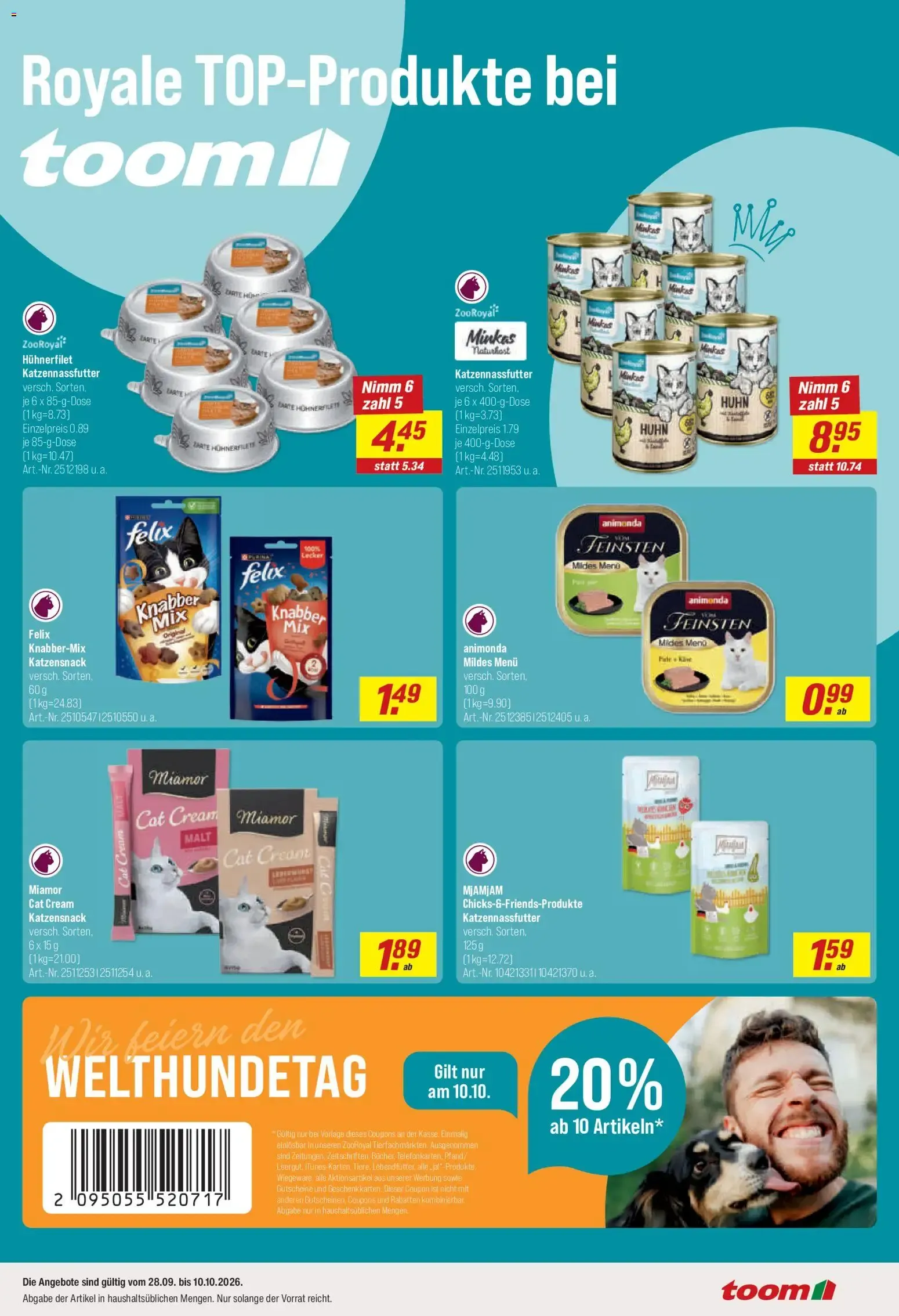 Scheine für Vereine: Jetzt auch bei toom! von 7. September bis 11. Oktober 2026 - Prospekt seite 23