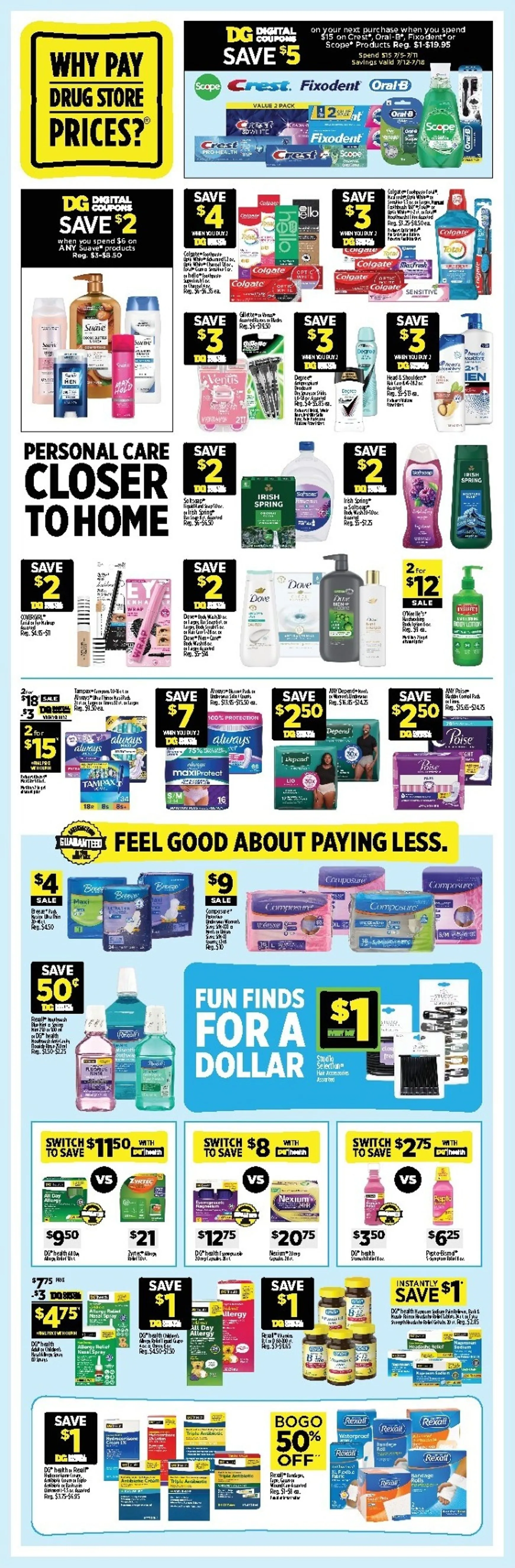 Weekly ad Dollar General Flyer from July 5 to July 11 2026 - Page 11