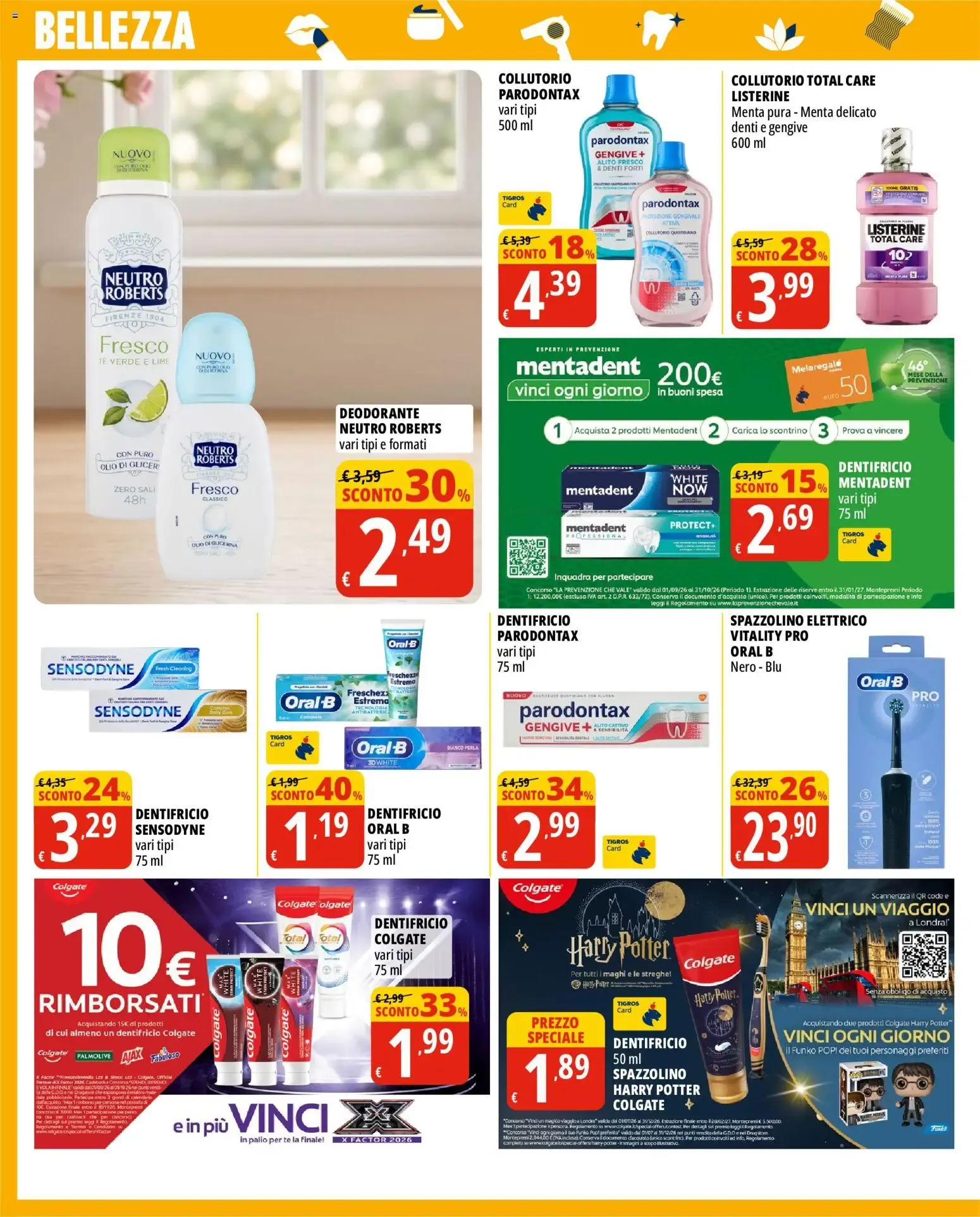 CASA E BELLEZZA CON LA CONVENIENZA TIGROS da 16 settembre a 30 settembre di 2026 - Pagina del volantino 8