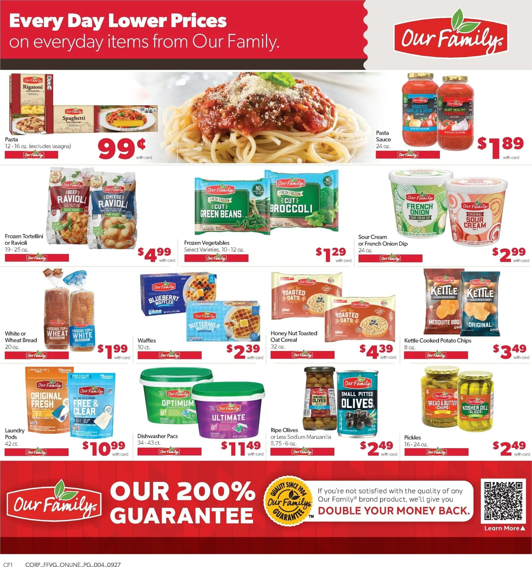 Weekly ad Current Family Fare leaflet valid from Sunday 09/27/2026 to Saturday 10/03/2026 from September 27 to October 3 2026 - Page 10