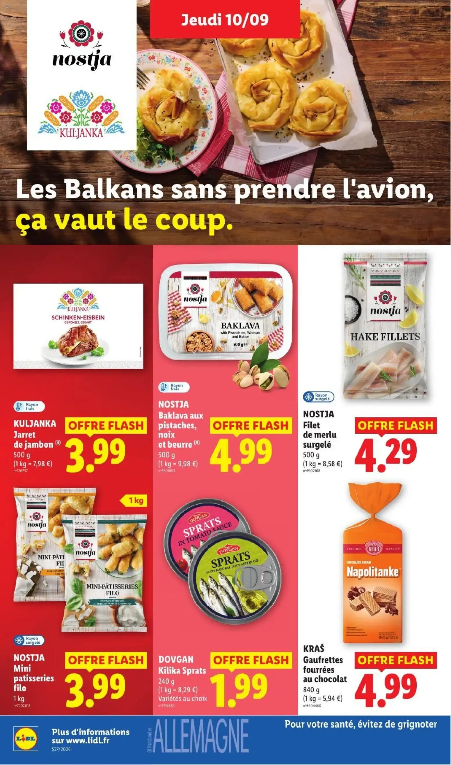 Catalogue LIDL du 10/09/2026 | Promo prospectus en ligne du 10 septembre au 16 septembre 2026 - Catalogue page 20