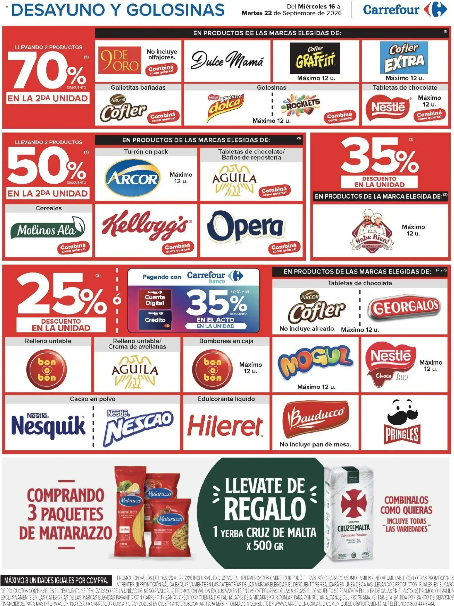 Ofertas de Carrefour Ofertas || del 16/09/2026 - 22/09/2026 || Promociones 16 de septiembre al 22 de septiembre 2026 - Página 8 del catálogo
