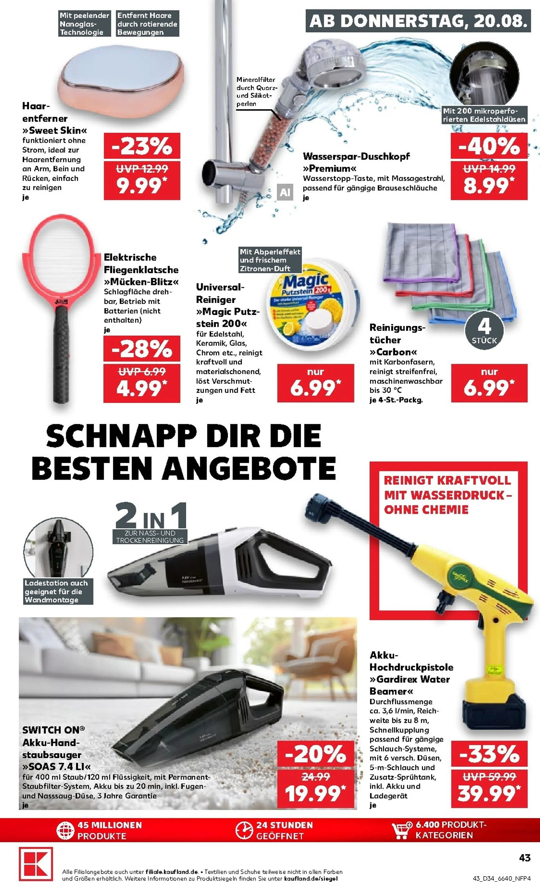 Kaufland Prospekt nächste Woche – von Donnerstag 20.08.2026 bis Mittwoch 26.08.2026 von 20. August bis 26. August 2026 - Prospekt seite 43
