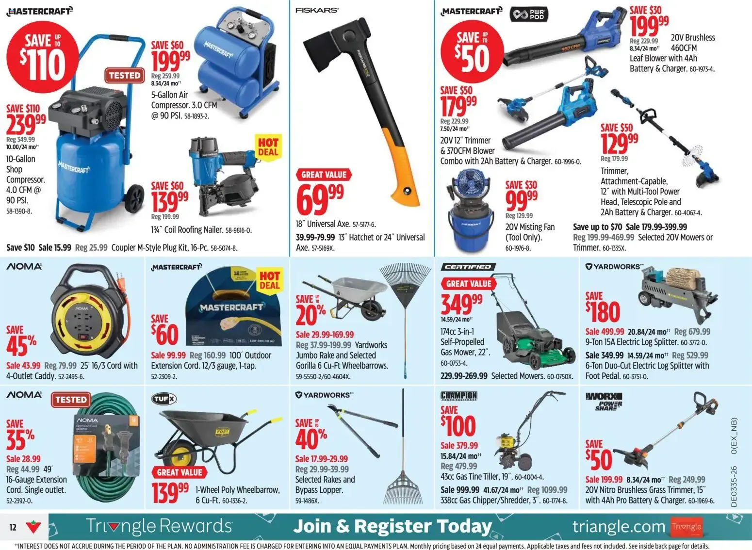 Canadian Tire weekly flyer from Aug 27, 2026 > weekly specials & deals from August 27 to September 2 2026 - flyer page 12