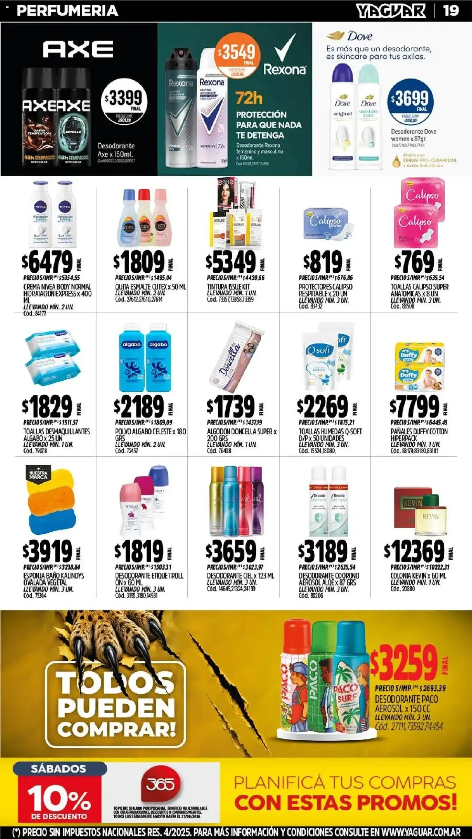 Ofertas de Yaguar - Oferta Semanal San Juan del 03/08/2026 - 08/08/2026 3 de agosto al 8 de agosto 2026 - Página 19 del catálogo