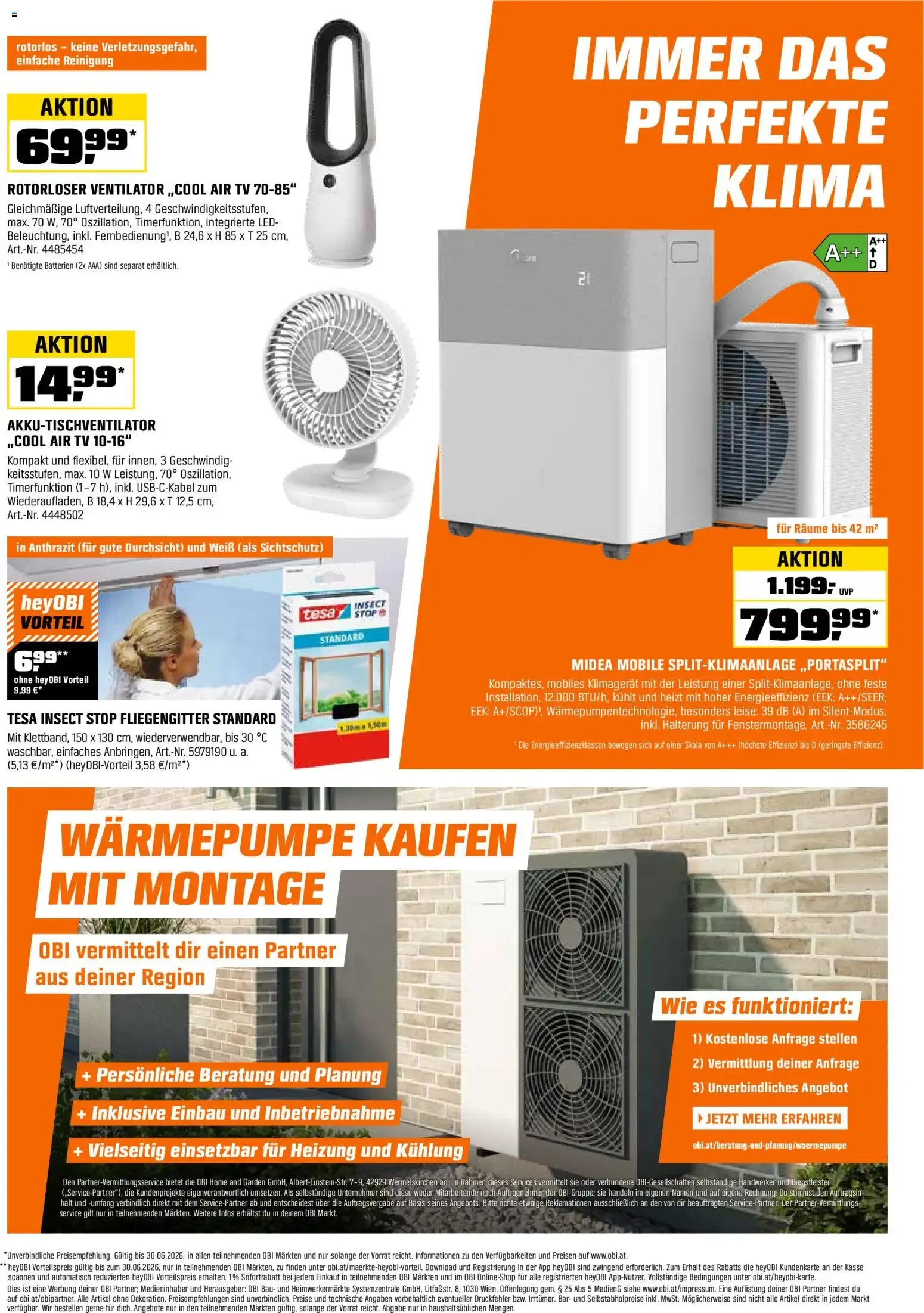 OBI Flugblatt von 01.06.2026 - Aktuelle Angebote von 1. Juni bis 30. Juni 2026 - Flugblätt seite  19