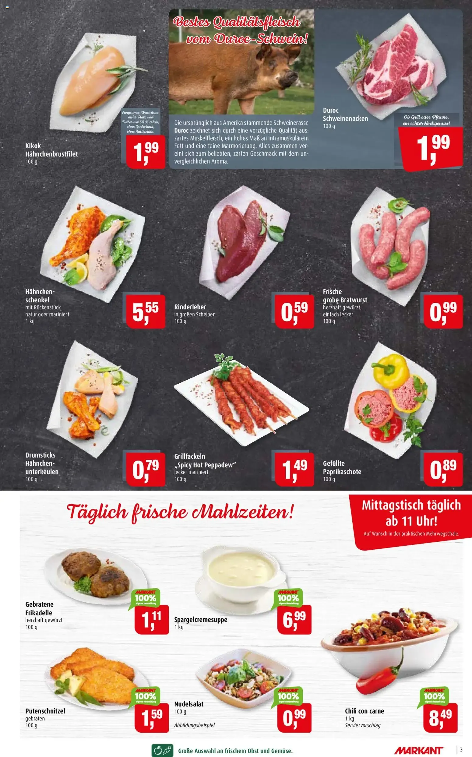 Markant Prospekt (ab 21.09.2026) zum Blättern von 21. September bis 26. September 2026 - Prospekt seite 3