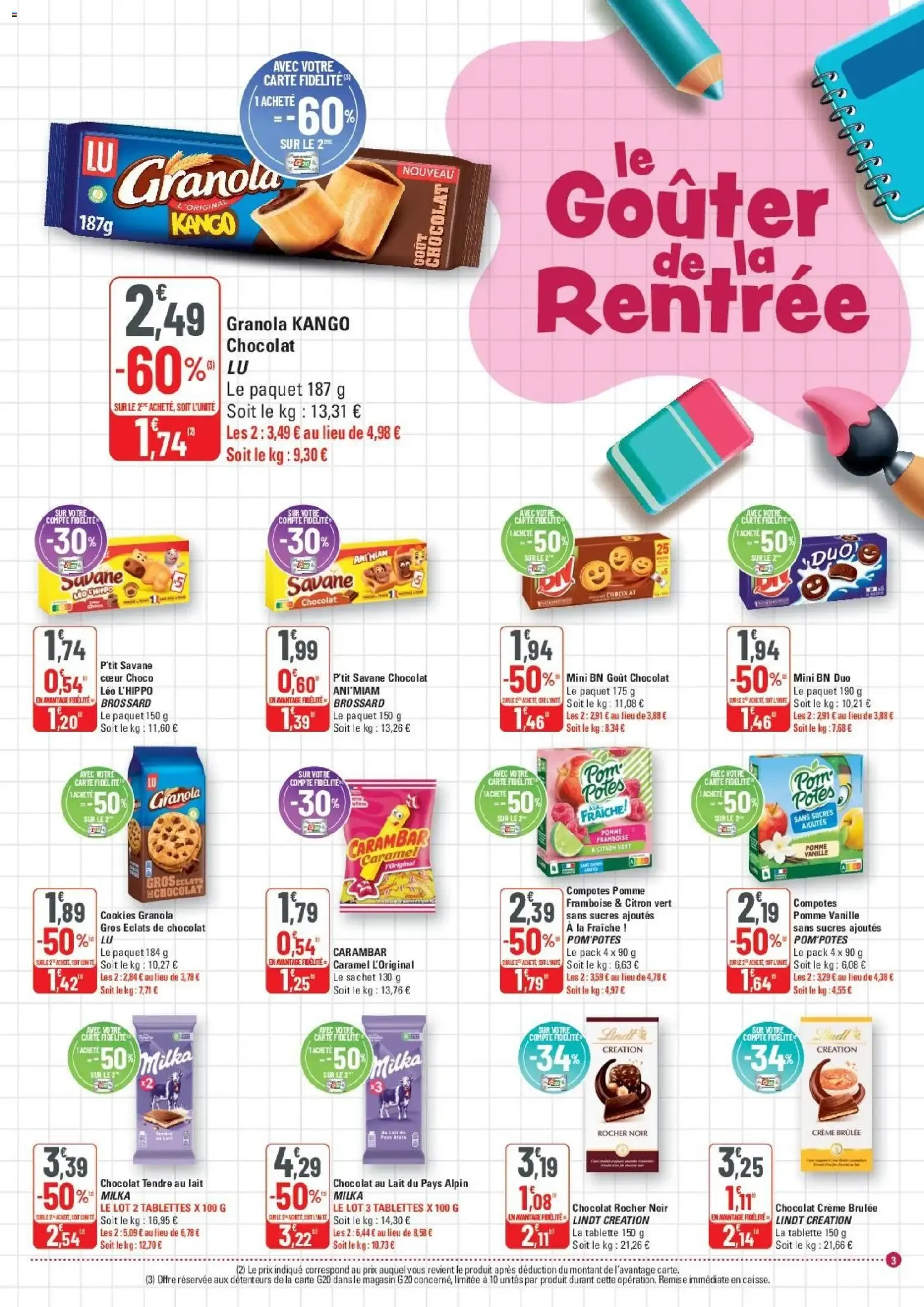 LE PETIT NOUVEAU FAIT SA RENTRÉE du 26 août au 6 septembre 2026 - Catalogue page 3