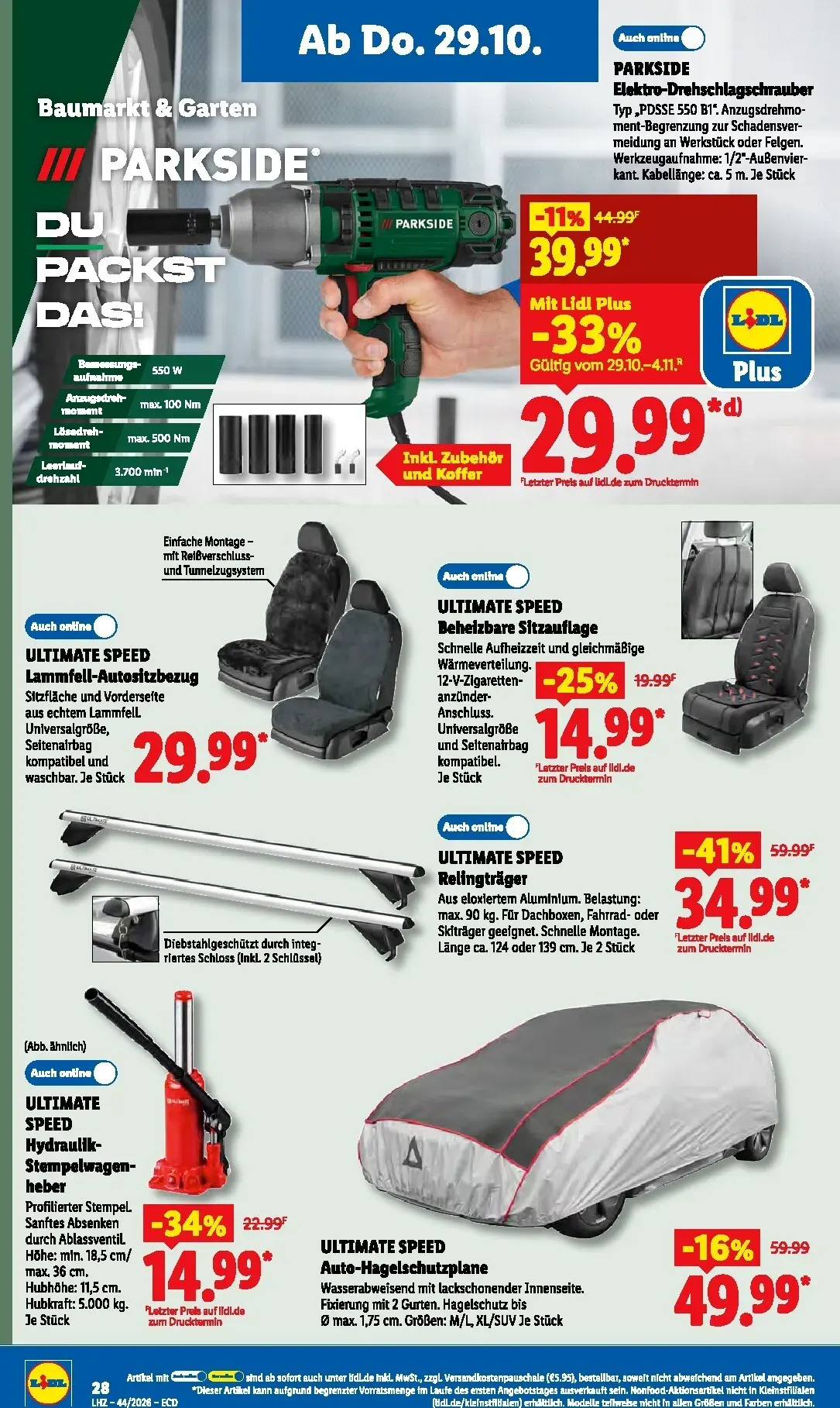 Lidl Prospekt nächste Woche – von Montag 26.10.2026 bis Samstag 31.10.2026 von 26. Oktober bis 31. Oktober 2026 - Prospekt seite 51