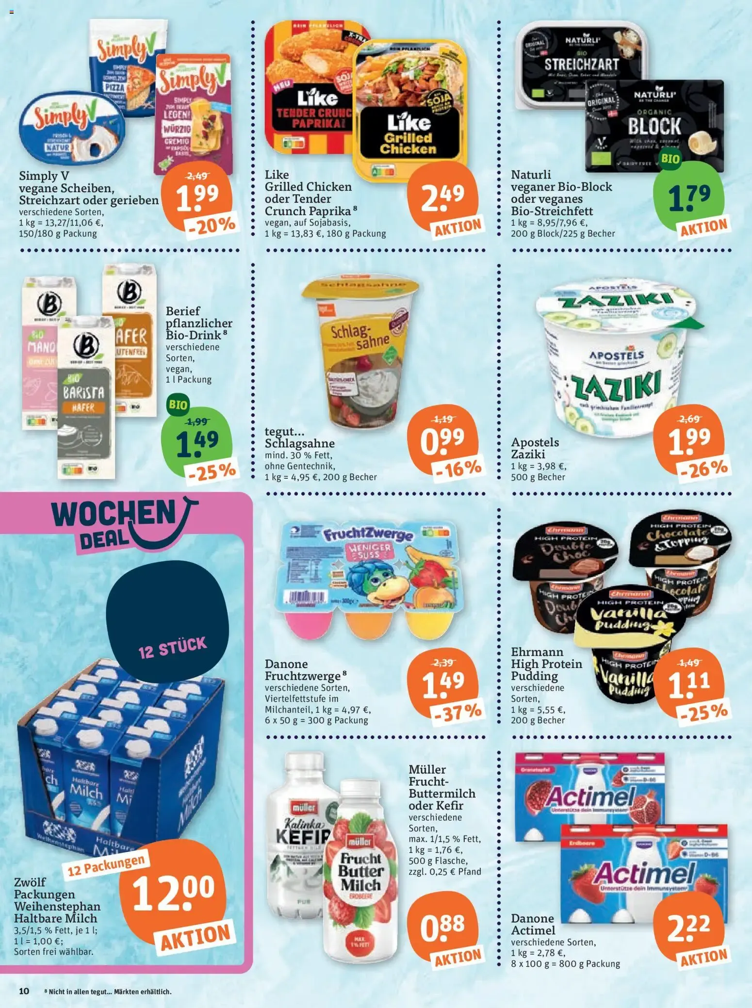 Tegut Endspurt! Freitag & Samstag von 14. August bis 15. August 2026 - Prospekt seite 12