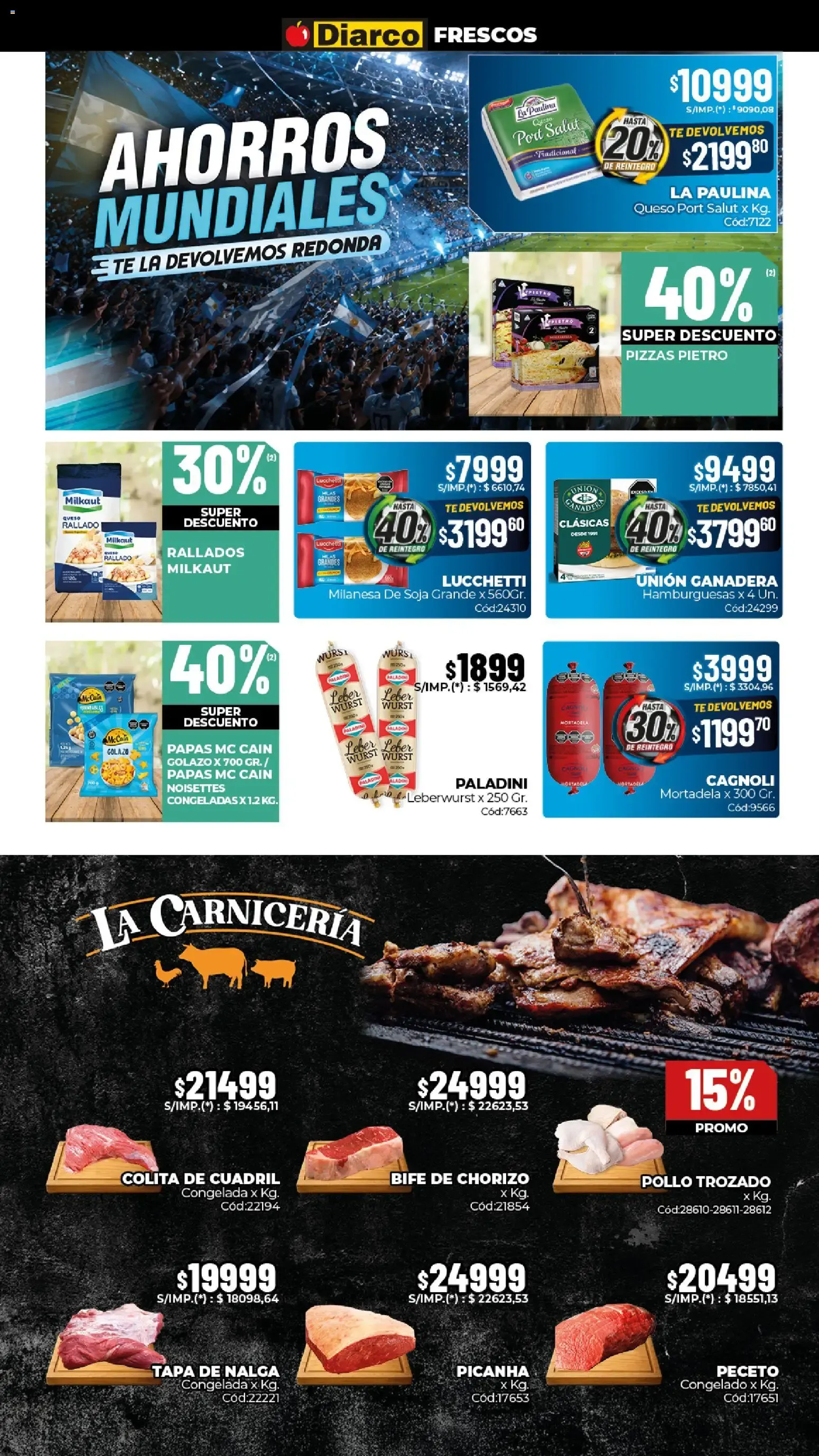 Ofertas de Diarco - Ahorros Mundiales 22 de junio al 26 de junio 2026 - Página 9 del catálogo