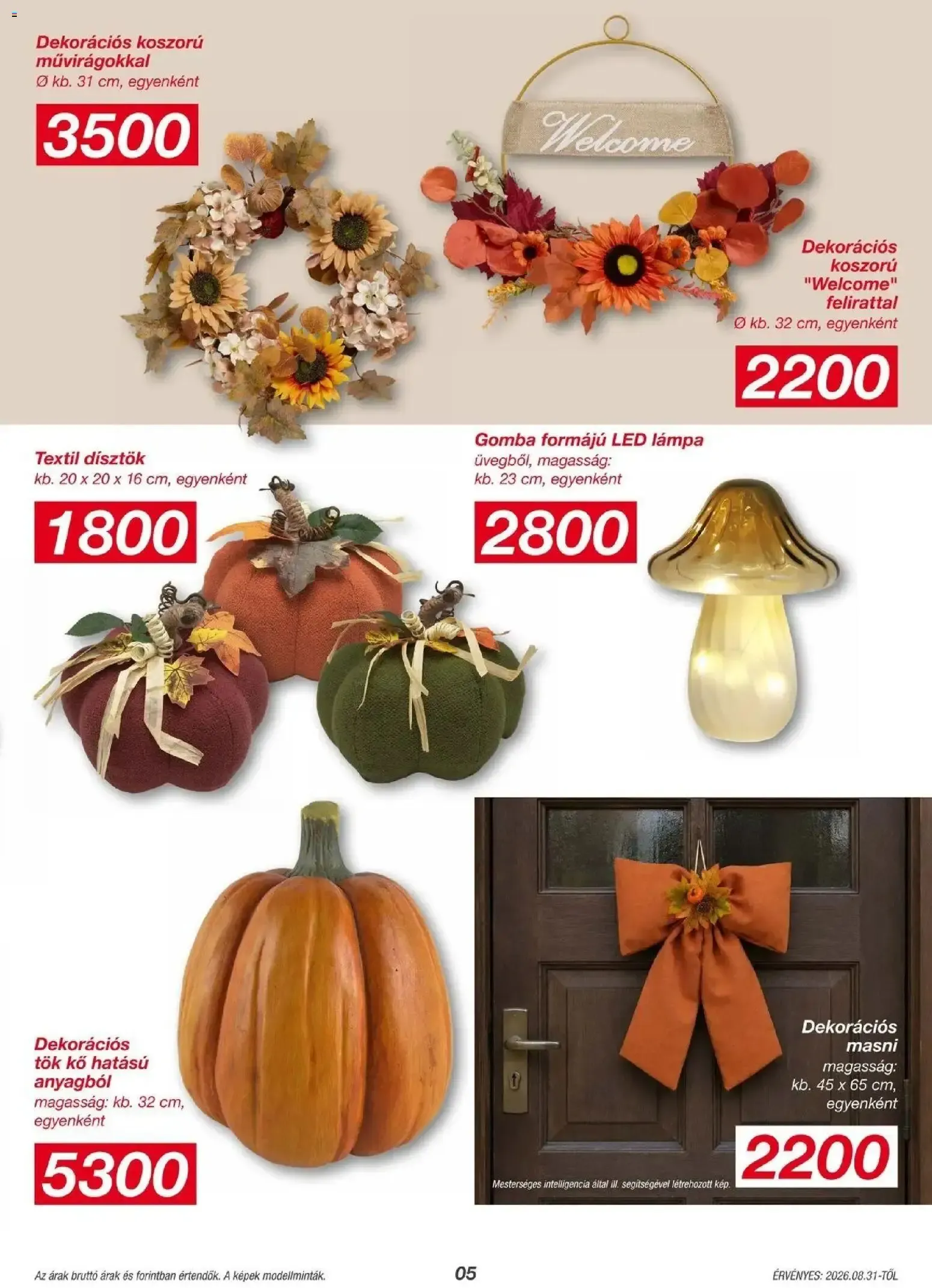 Katalógus TÖBBET AZ ŐSZRE ÉS A KÜLÖNLEGES PILLANATOKRA. augusztus 31.-tól szeptember 6.-ig 2026. - Oldal 5