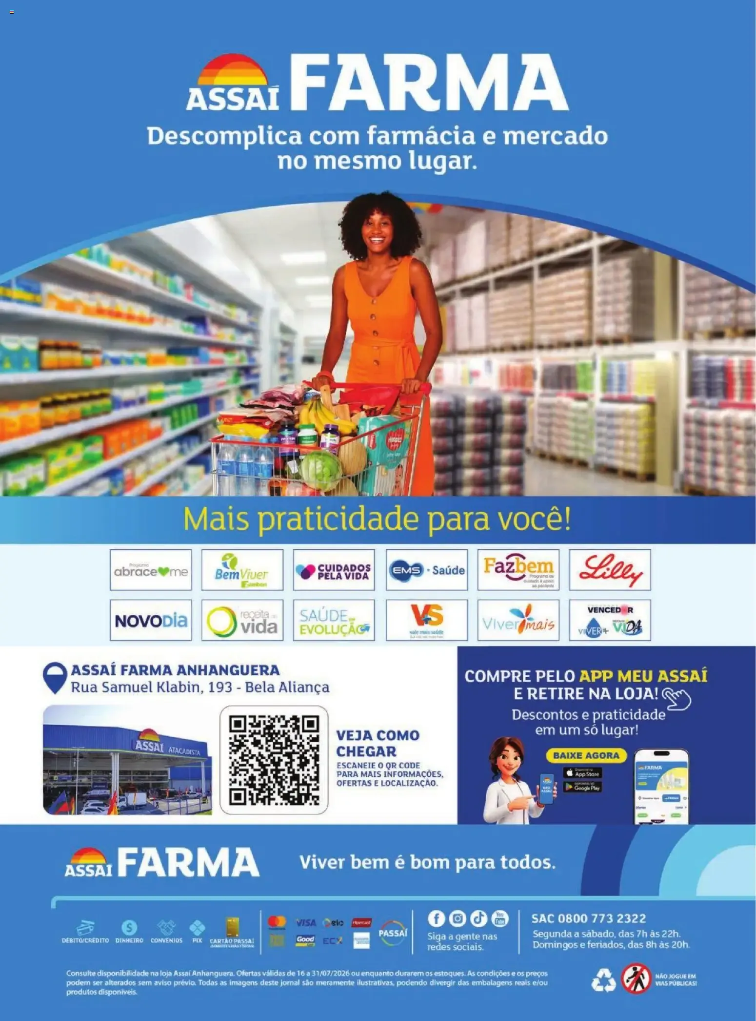 Encarte de Assaí Farma: Produtos de autocuidado e beleza 16 de julho até 31 de julho 2026 - Pagina 4