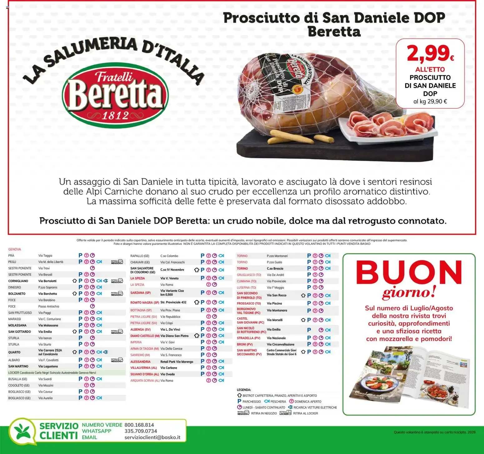 Basko Speciale Mozzarella e Pomodori da 21 luglio a 3 agosto di 2026 - Pagina del volantino 4