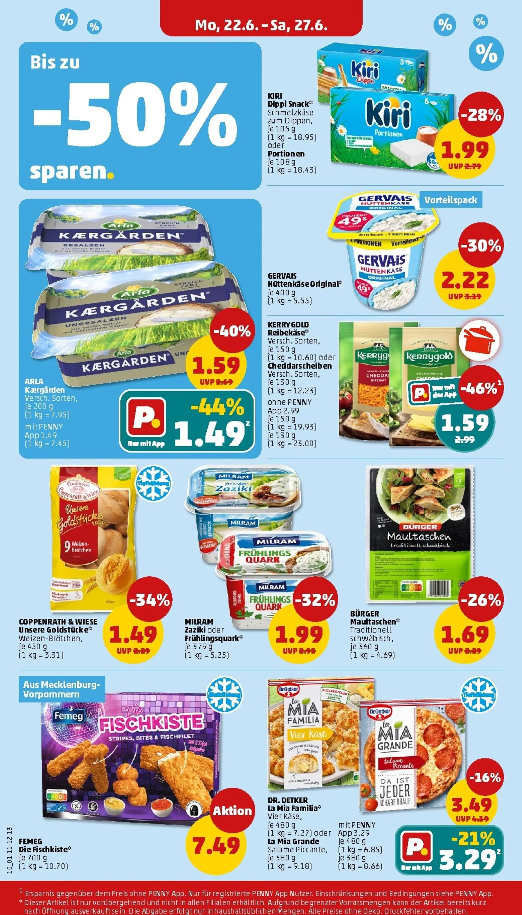PENNY Prospekt nächste Woche – von Montag 22.06.2026 bis Samstag 27.06.2026 von 22. Juni bis 27. Juni 2026 - Prospekt seite 10