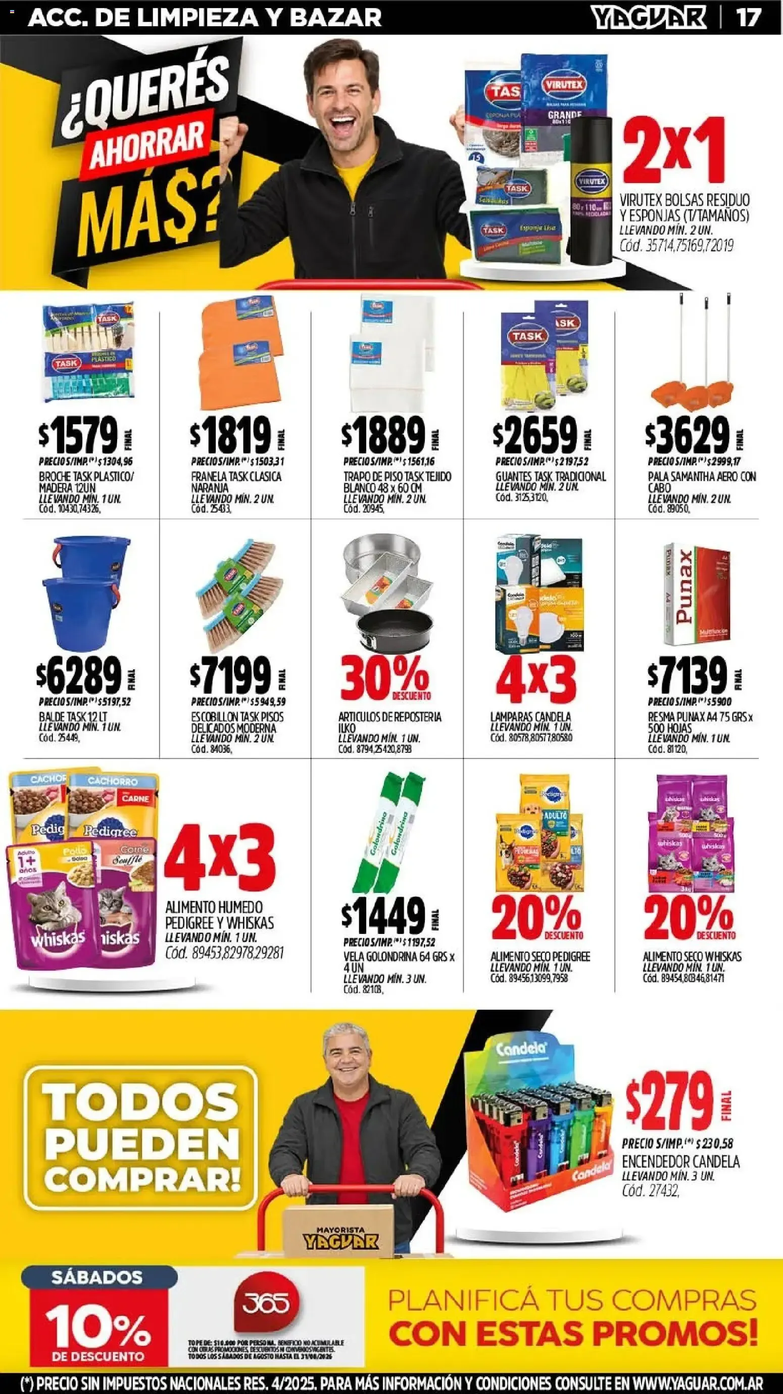 Ofertas de Yaguar catálogo del 24/08/2026 - 30/08/2026 24 de agosto al 30 de agosto 2026 - Página 17 del catálogo