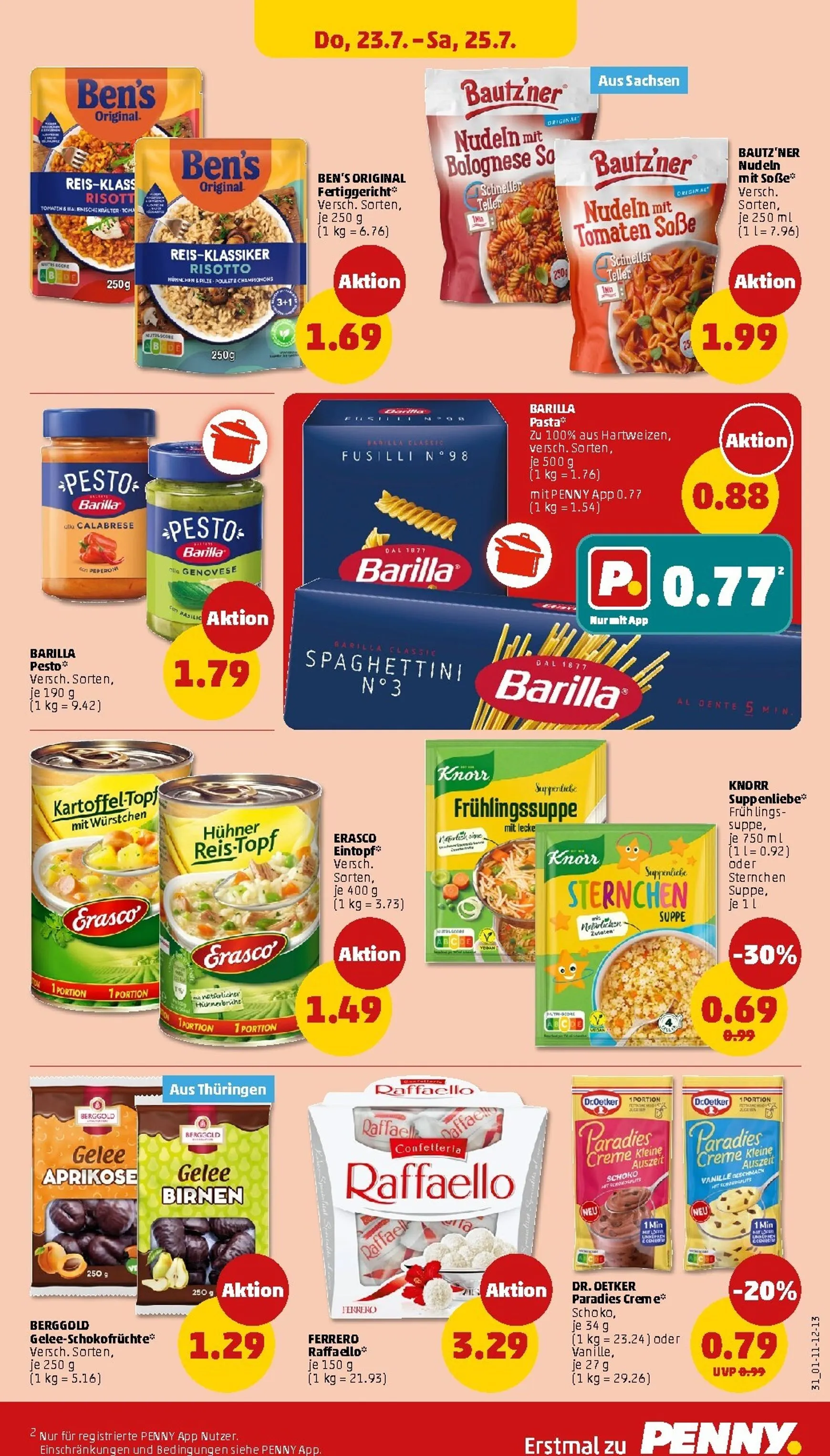PENNY Prospekt nächste Woche – von Montag 20.07.2026 bis Samstag 25.07.2026 von 20. Juli bis 25. Juli 2026 - Prospekt seite 35
