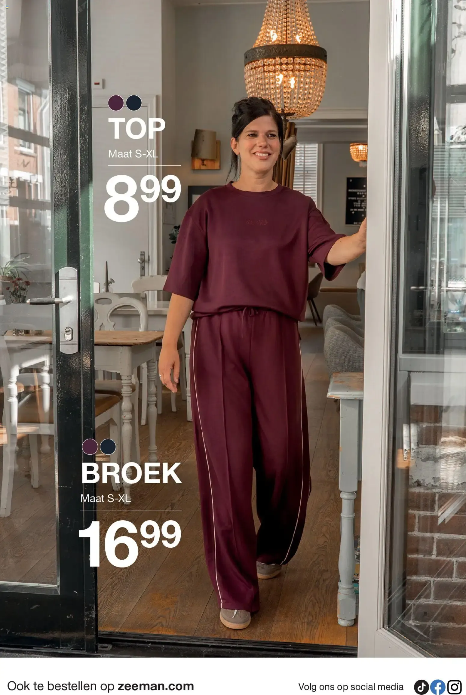 Zeeman: Zachte kleuren en sportieve outfits van 5 september tot 11 september 2026 - Folder pagina 8