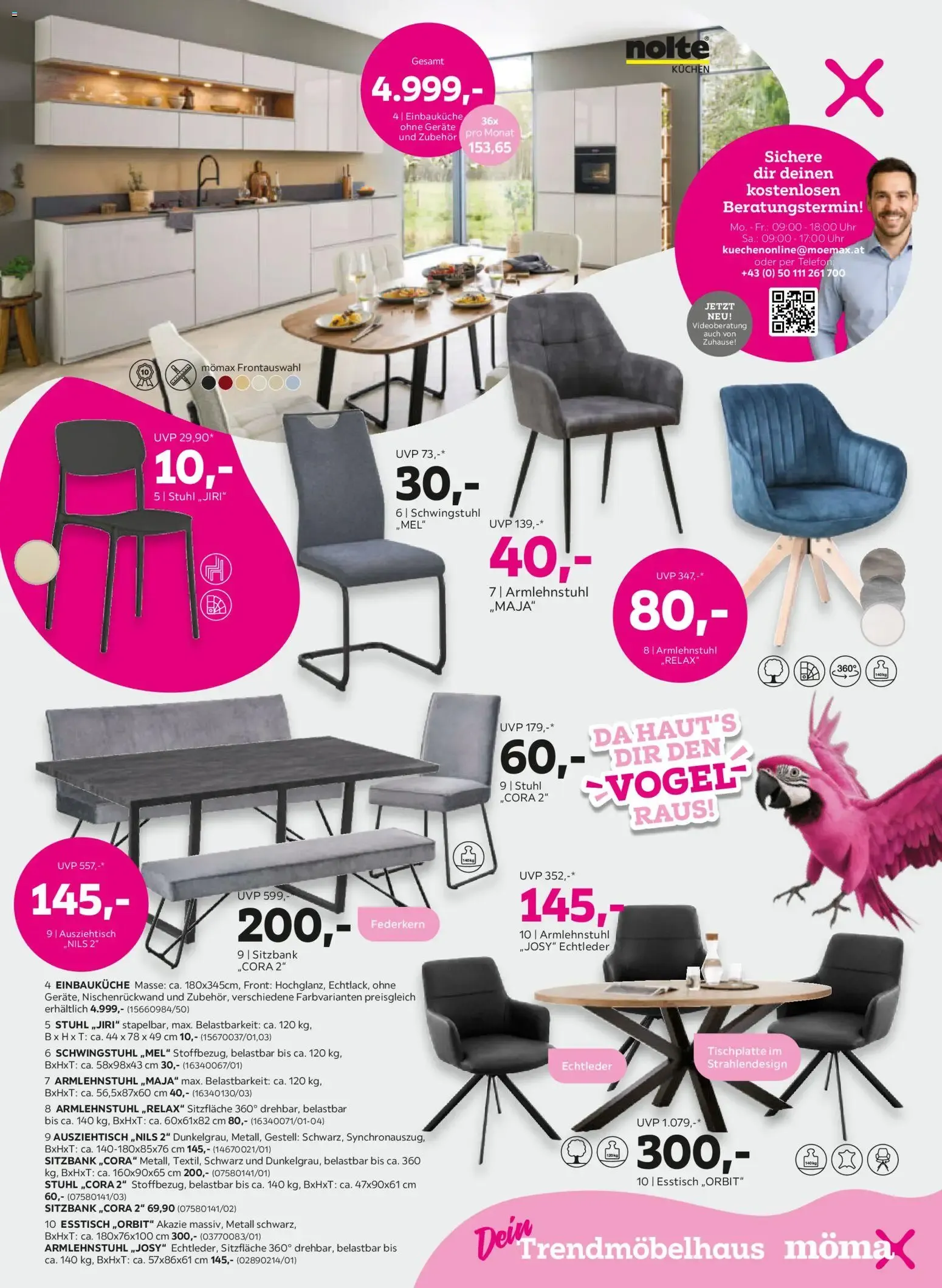 Mömax Pink Shopping Bonus sparen von 22.09.2026 - Aktuelle Angebote von 22. September bis 28. September 2026 - Flugblätt seite 7