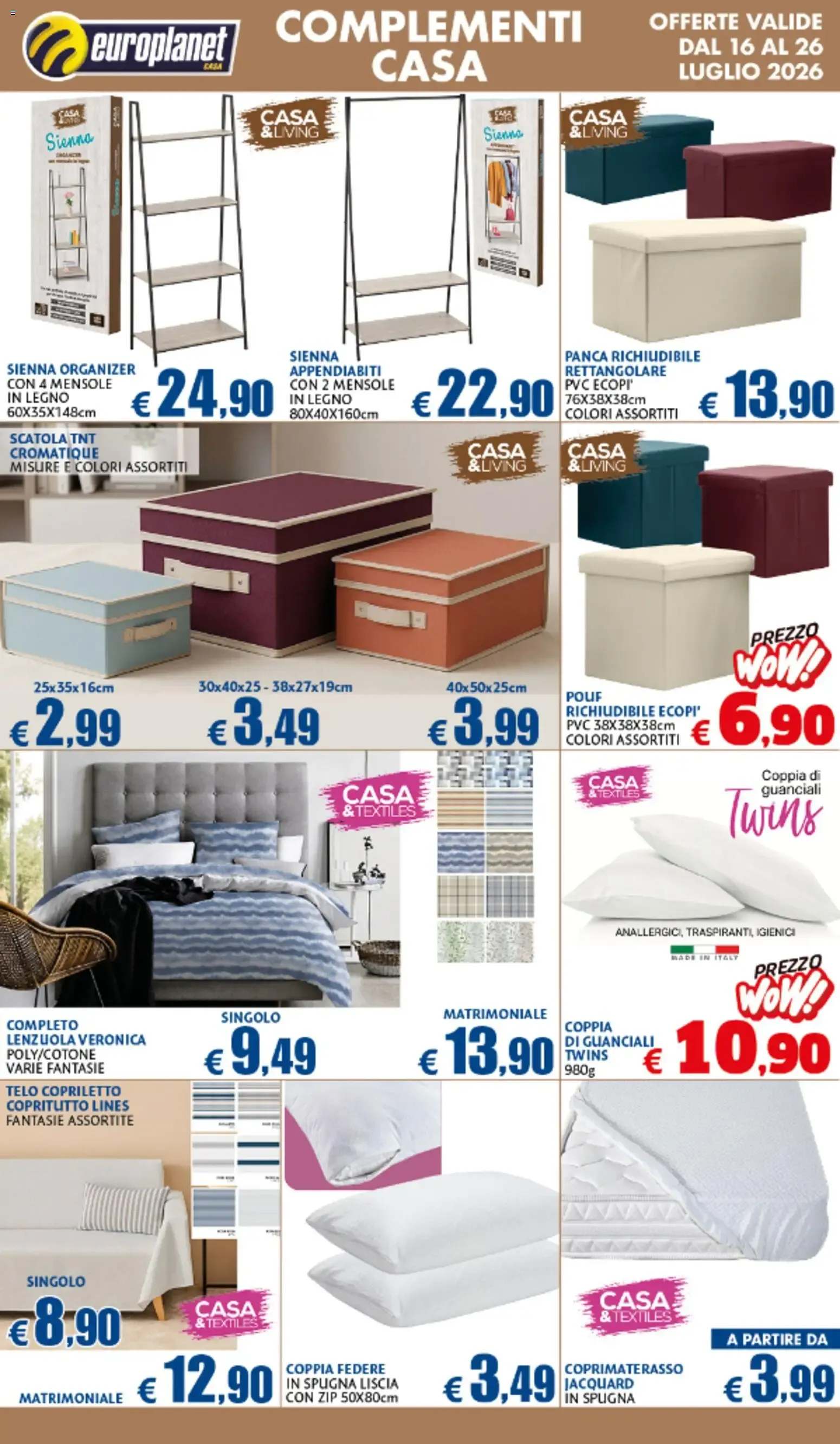 Nuovo Europlanet Casa volantino dal 16/07/2026 > offerte anteprima 🛍️ da 16 luglio a 26 luglio di 2026 - Pagina del volantino 12