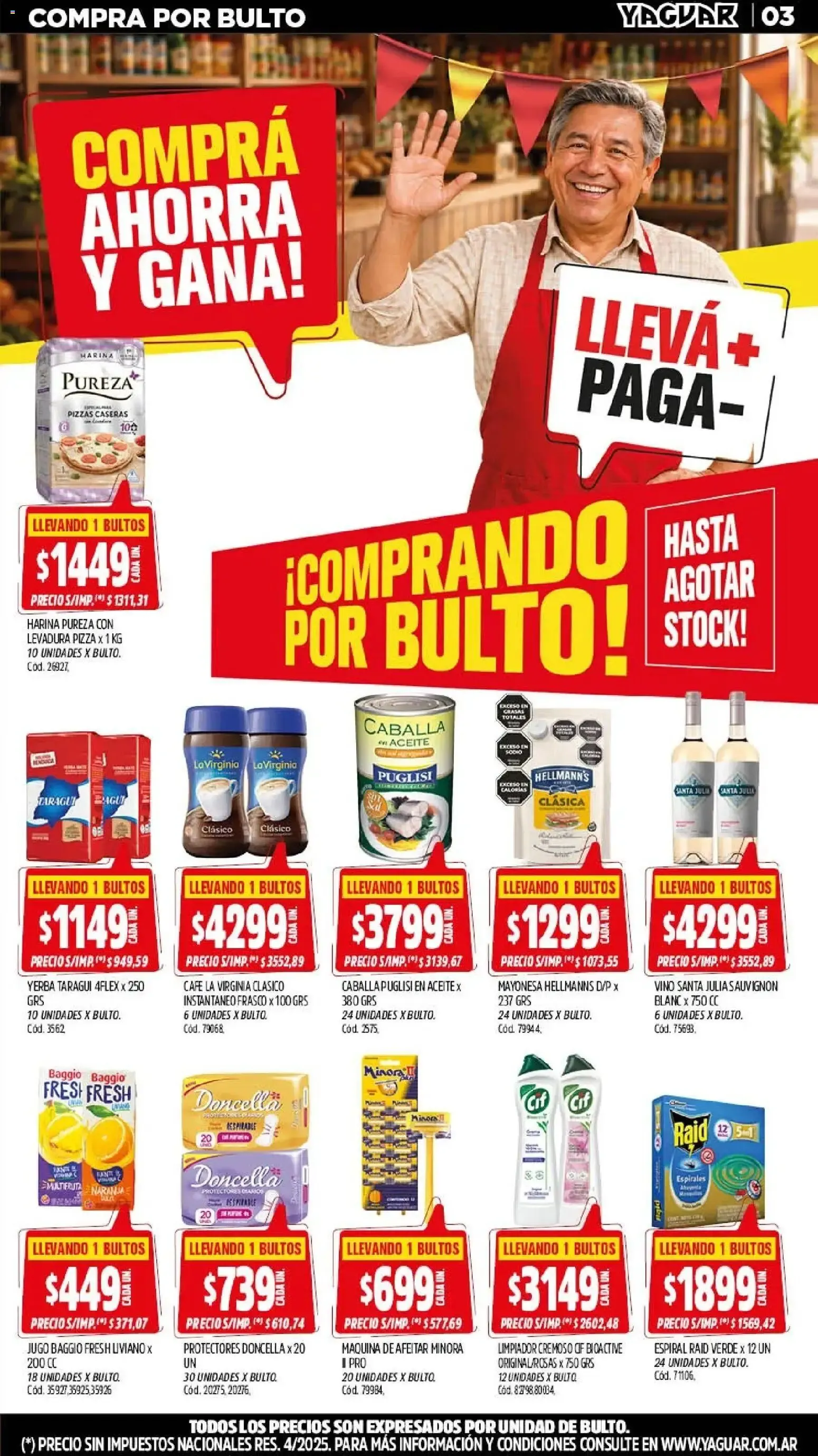 Ofertas de Yaguar - Oferta Semanal Mar del Plata del 21/09/2026 - 26/09/2026 21 de septiembre al 26 de septiembre 2026 - Página 3 del catálogo